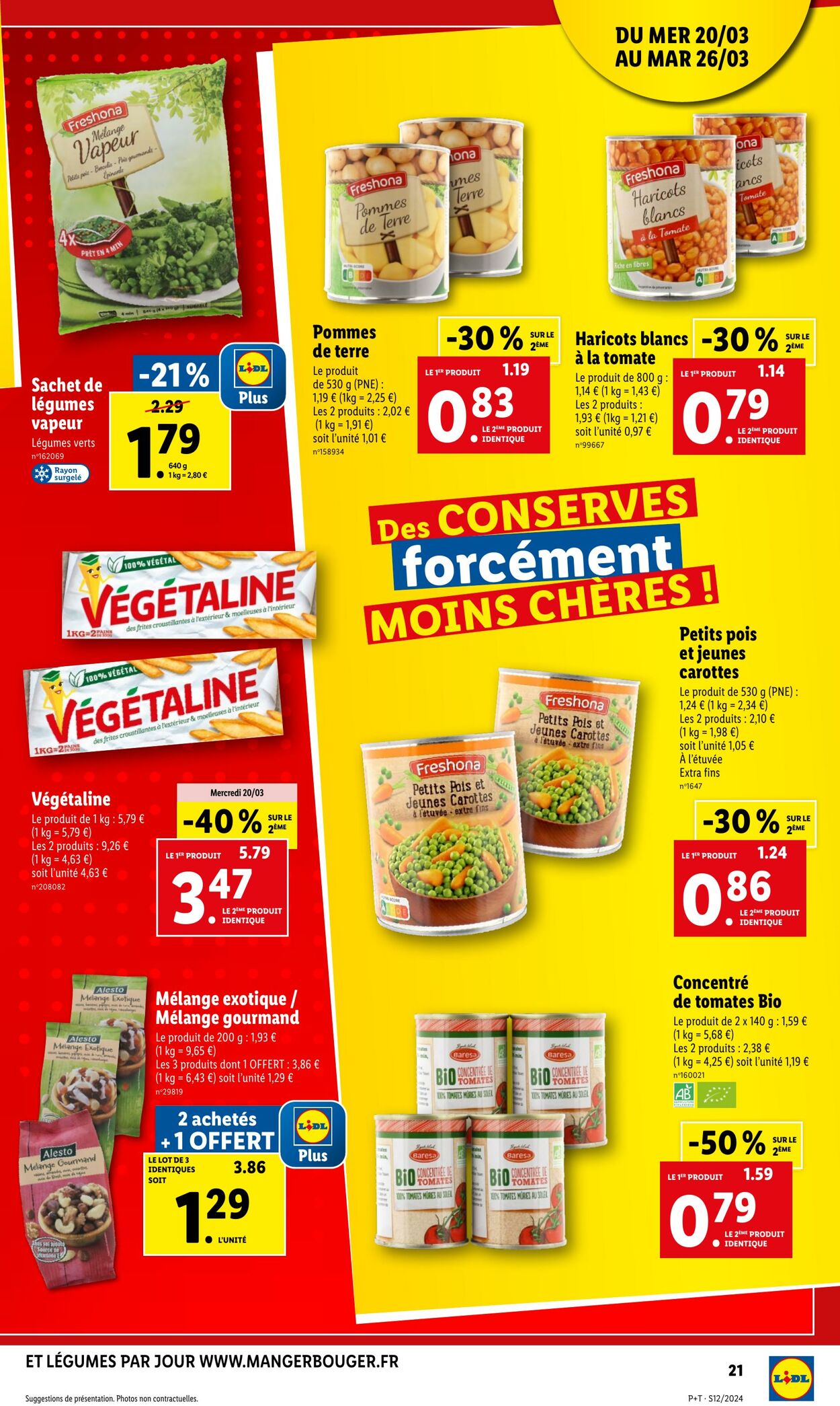 Catalogue Lidl 20.03.2024 - 26.03.2024