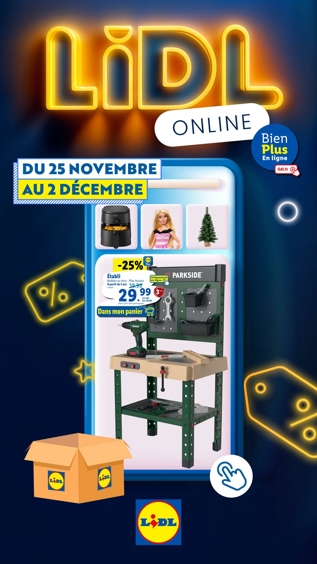 Catalogue Lidl - Du 25/11 au 02/12 2 déc. 2024 - 15 déc. 2024