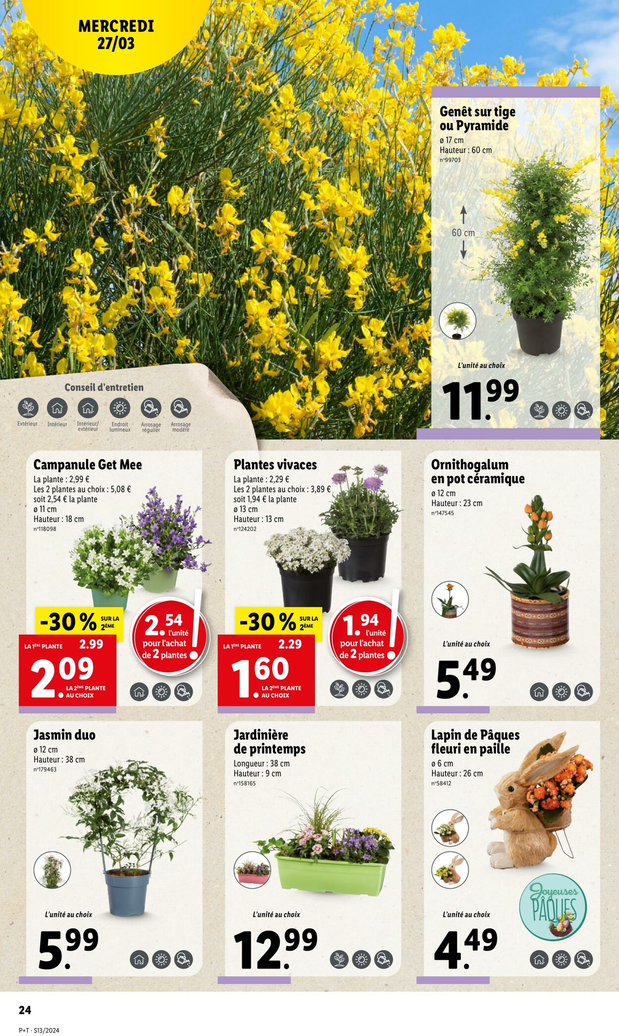 Catalogue Lidl 27.03.2024 - 02.04.2024