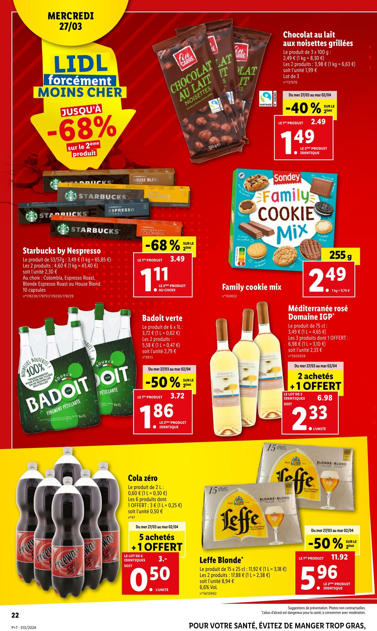 Catalogue Lidl 27.03.2024 - 02.04.2024