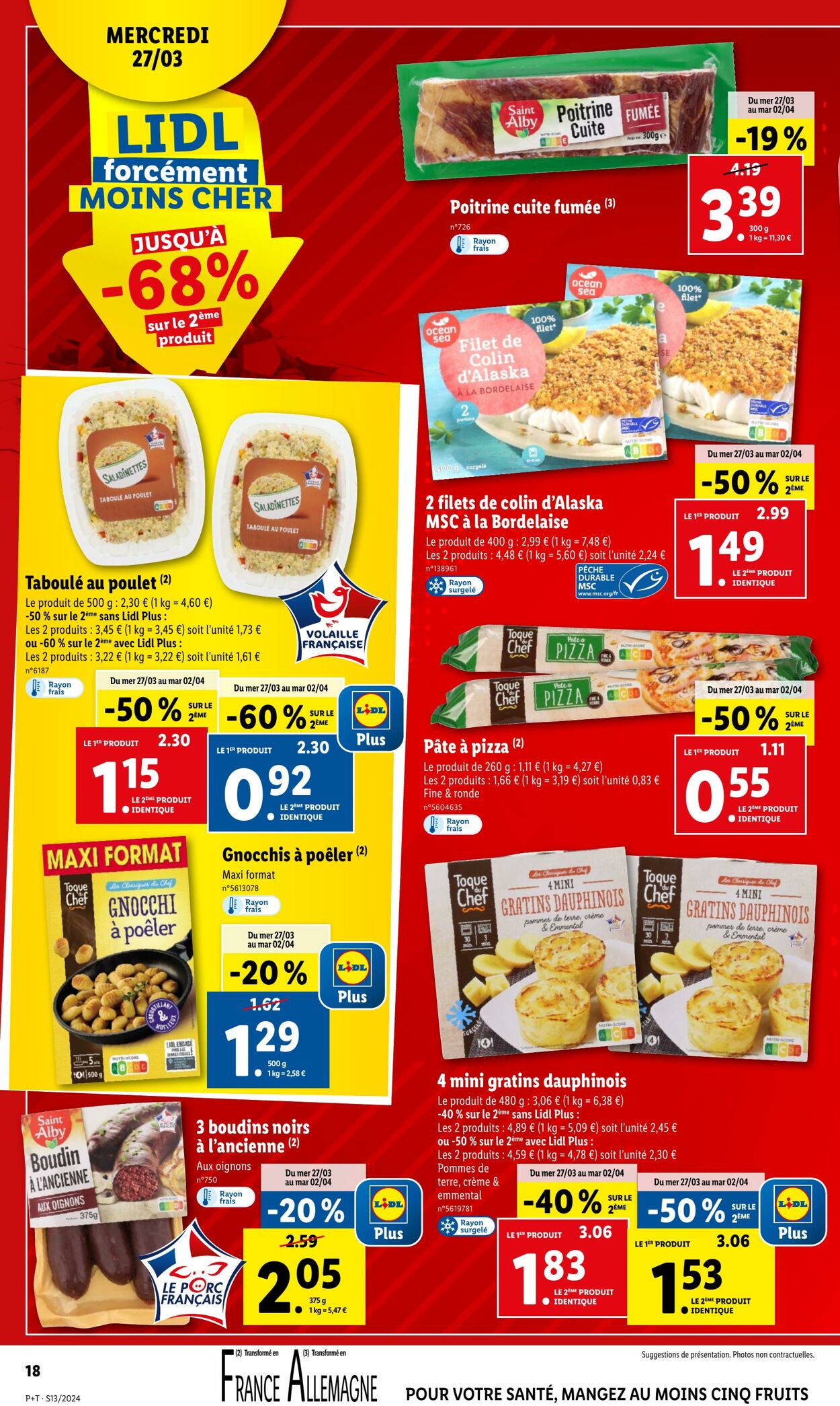 Catalogue Lidl 27.03.2024 - 02.04.2024