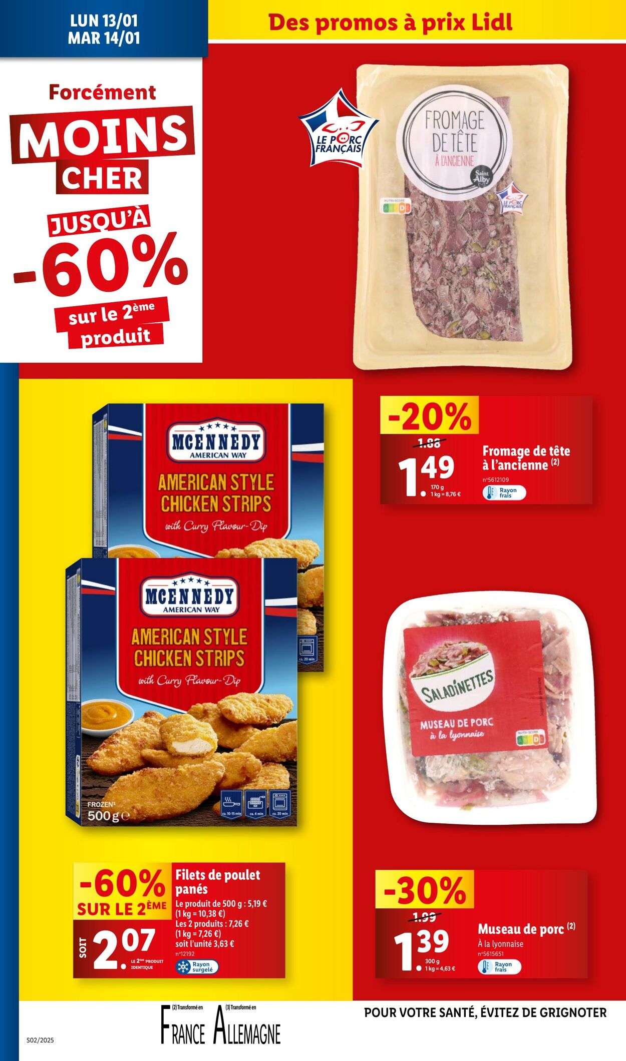 Catalogue Lidl 02.01.2025 - 19.01.2025