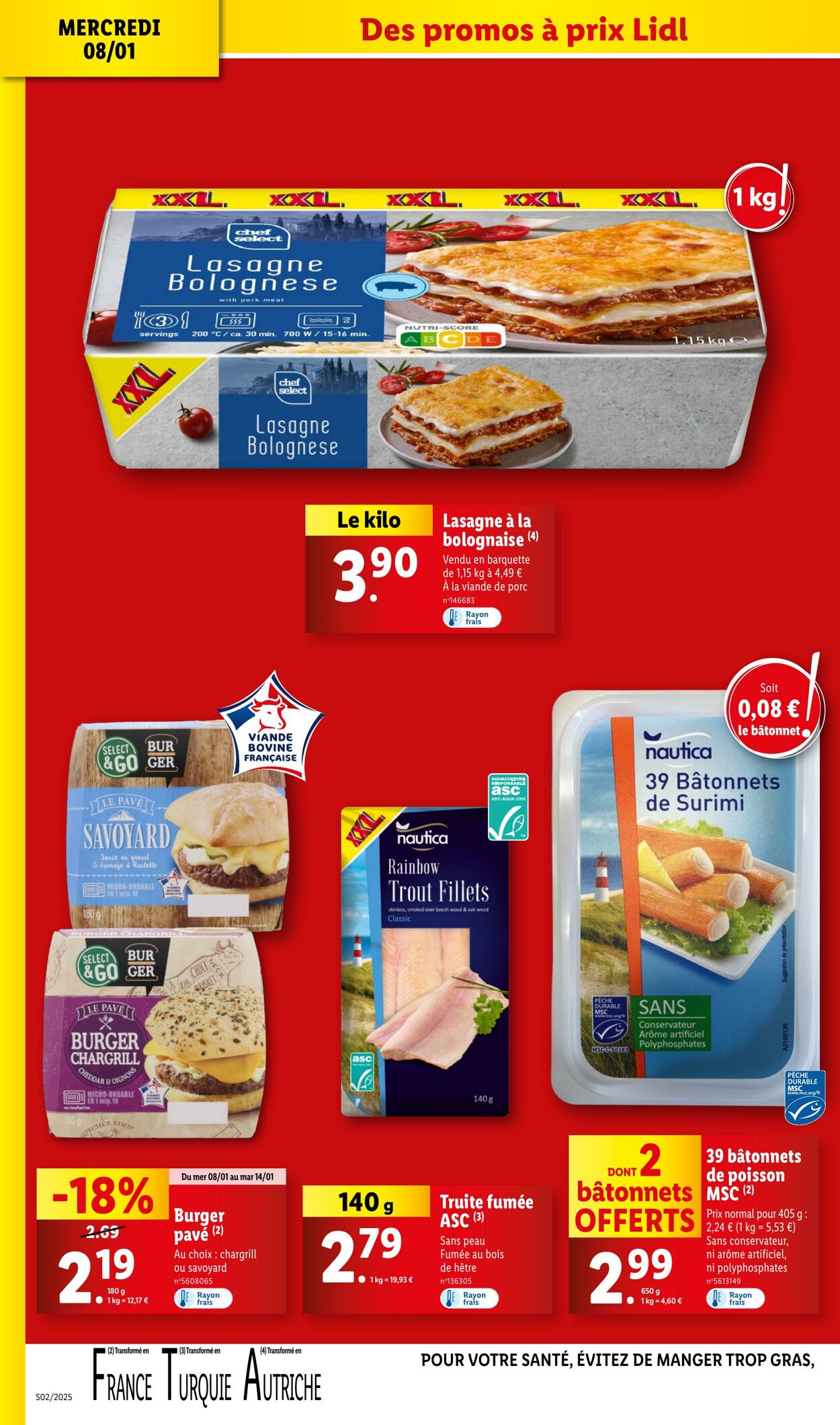 Catalogue Lidl 02.01.2025 - 19.01.2025