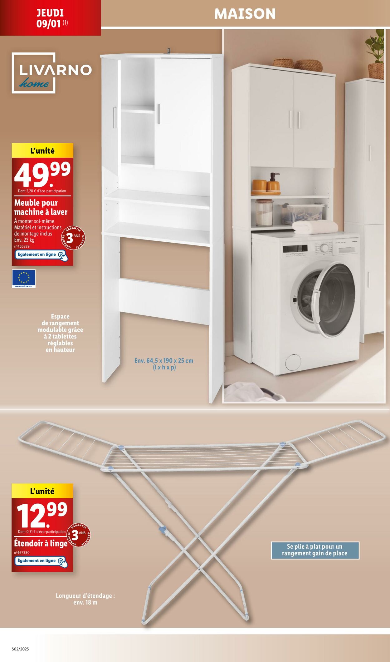 Catalogue Lidl 02.01.2025 - 19.01.2025