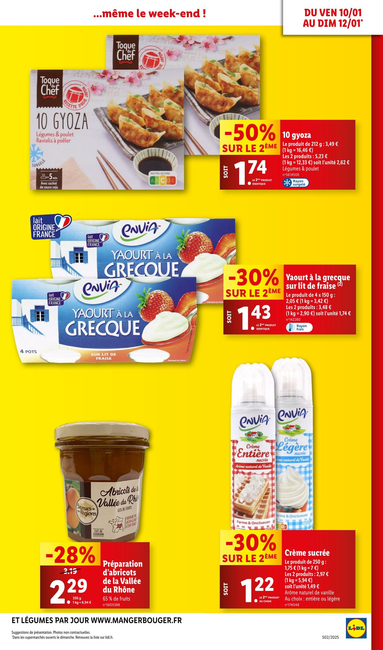 Catalogue Lidl 02.01.2025 - 19.01.2025