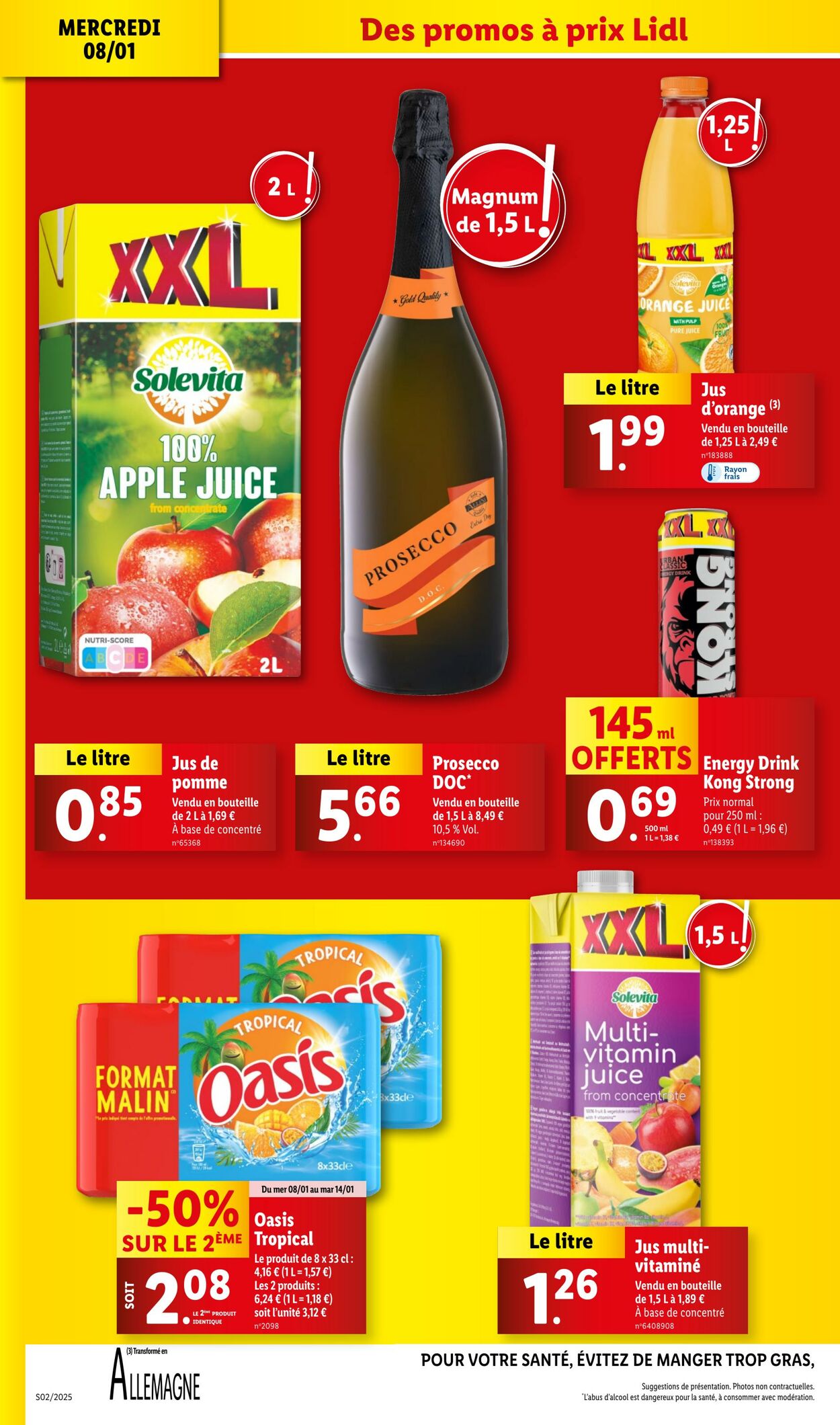 Catalogue Lidl 02.01.2025 - 19.01.2025