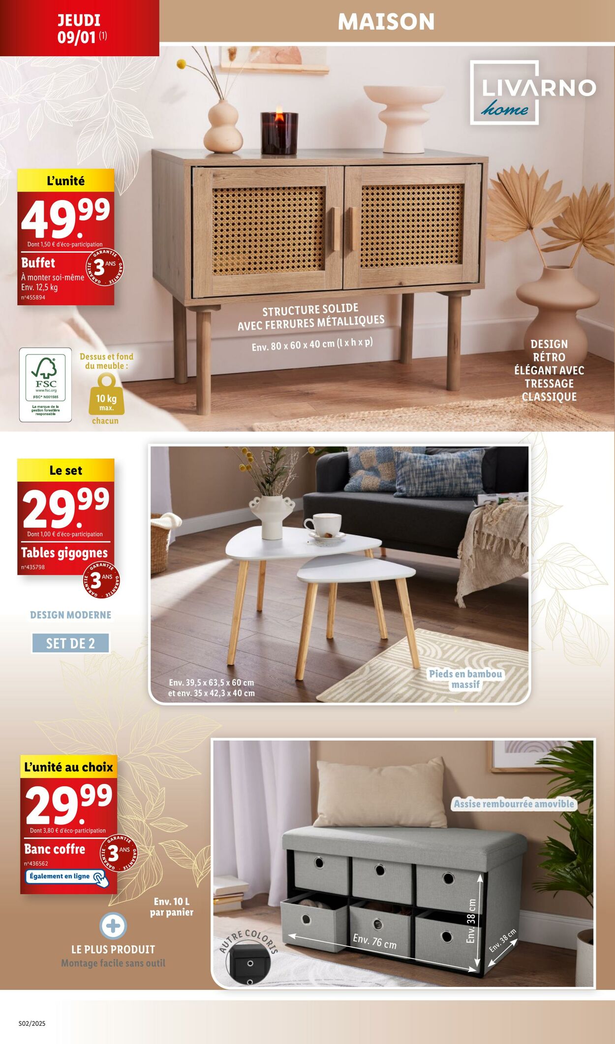 Catalogue Lidl 02.01.2025 - 19.01.2025