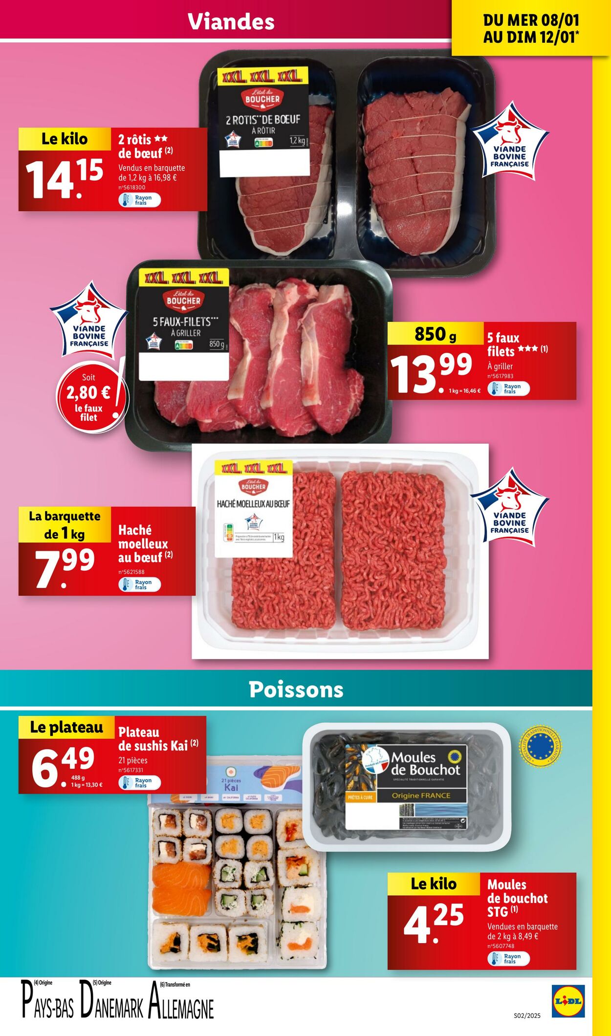 Catalogue Lidl 02.01.2025 - 19.01.2025