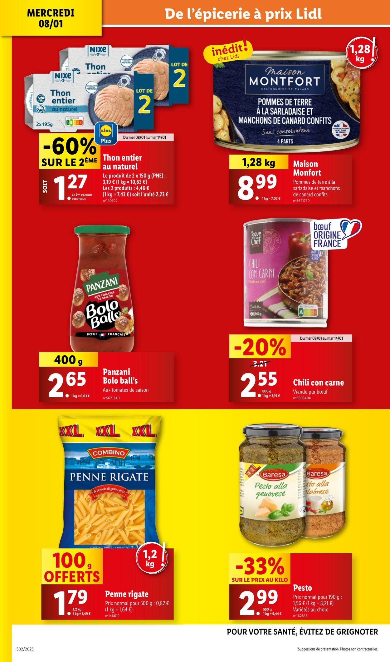 Catalogue Lidl 02.01.2025 - 19.01.2025