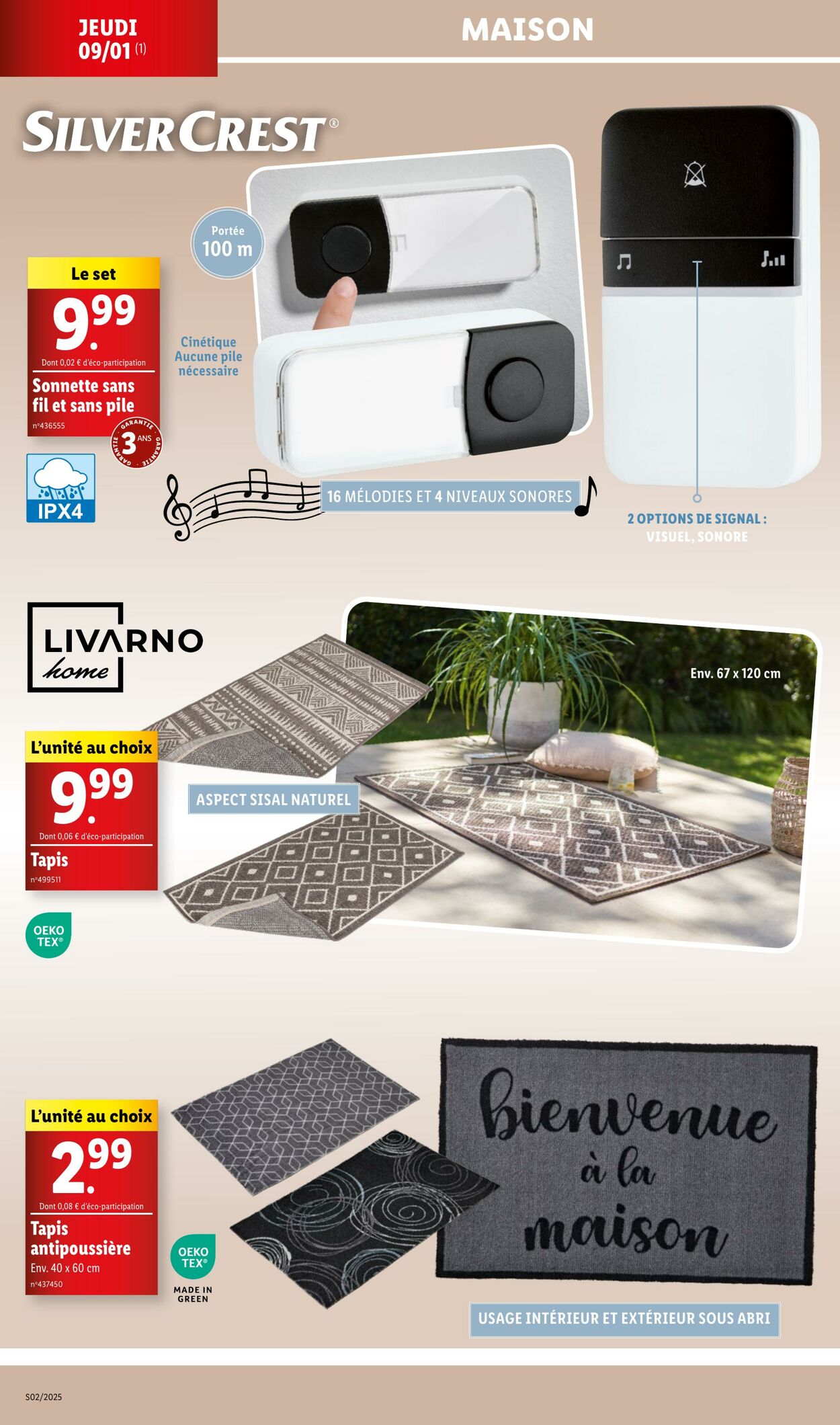 Catalogue Lidl 02.01.2025 - 19.01.2025