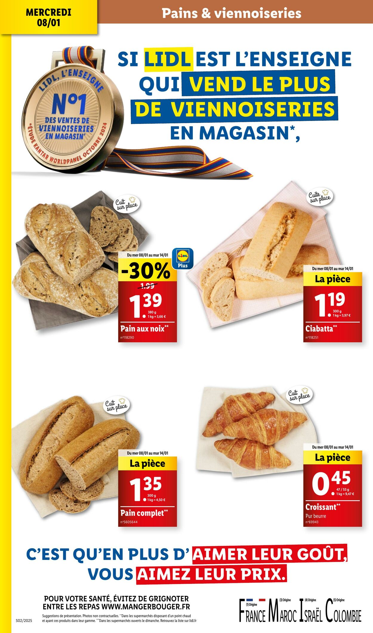 Catalogue Lidl 02.01.2025 - 19.01.2025