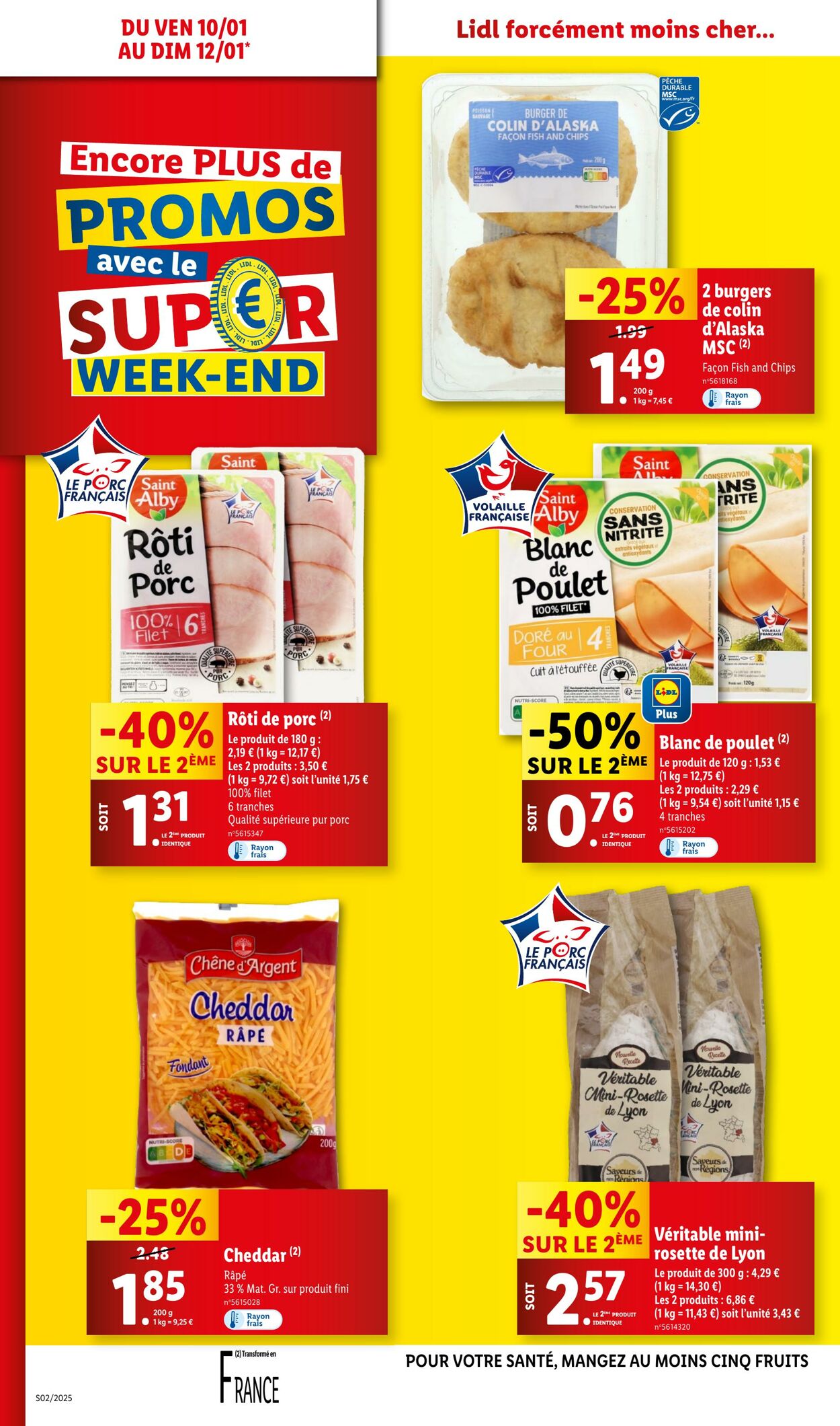 Catalogue Lidl 02.01.2025 - 19.01.2025