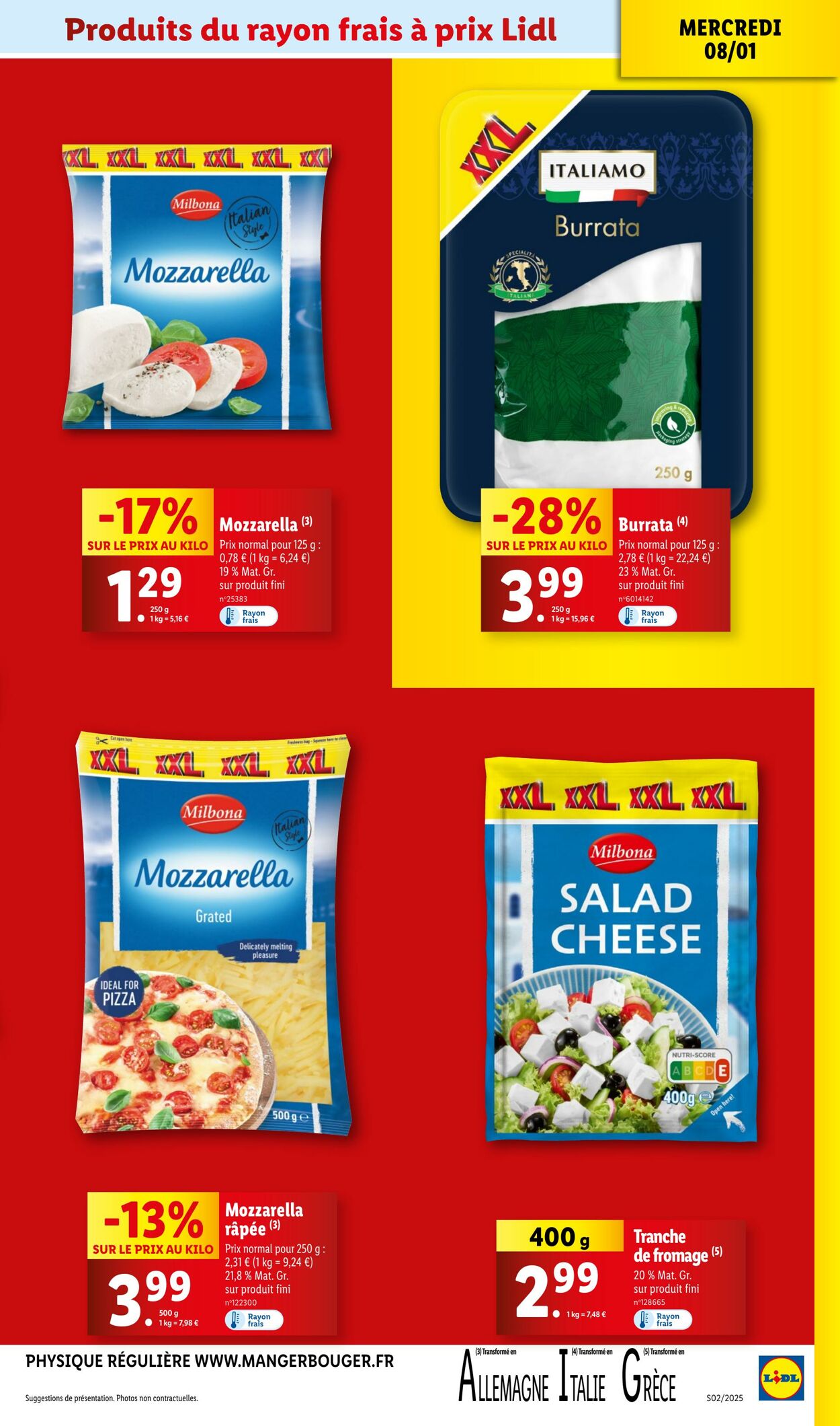 Catalogue Lidl 02.01.2025 - 19.01.2025