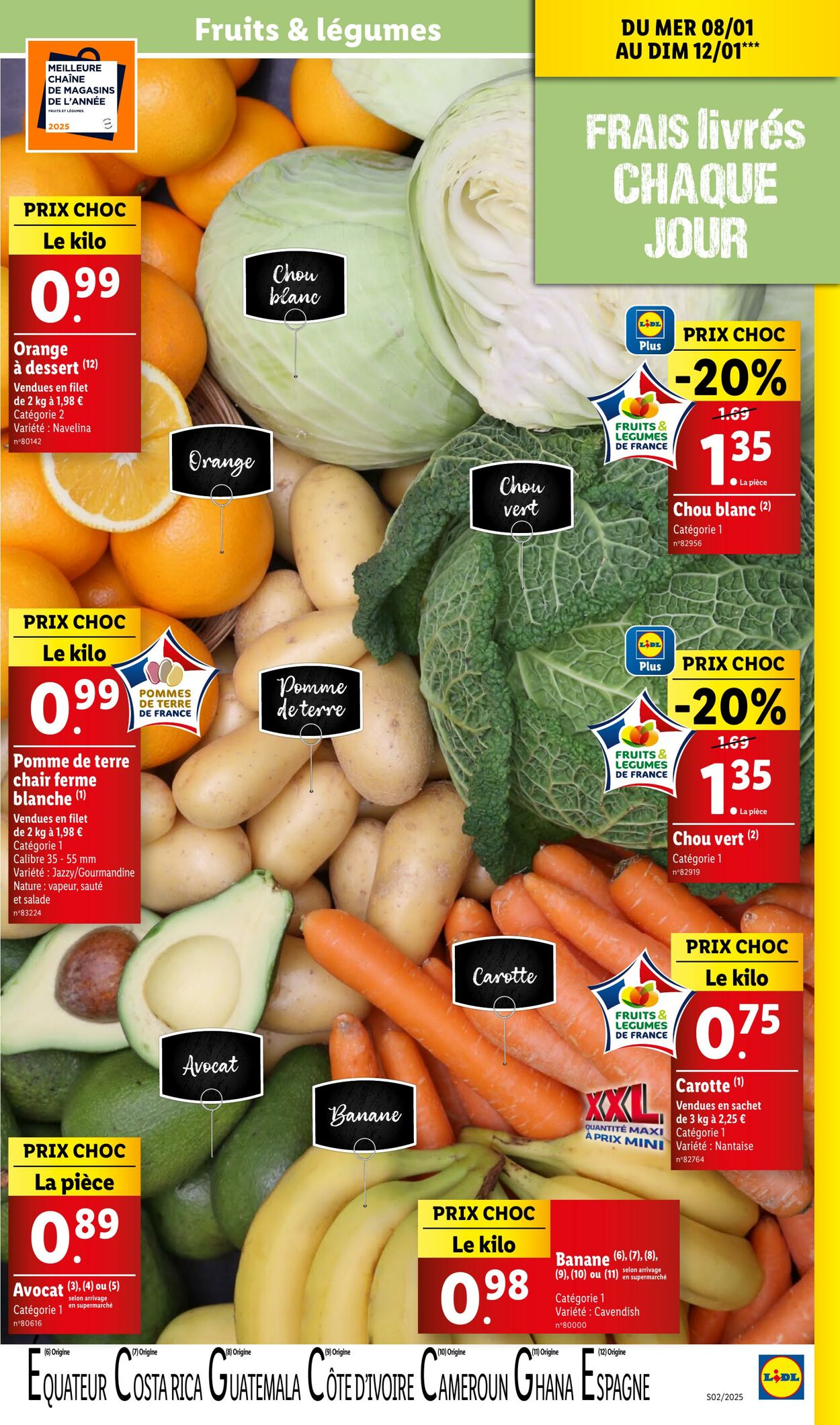 Catalogue Lidl 02.01.2025 - 19.01.2025