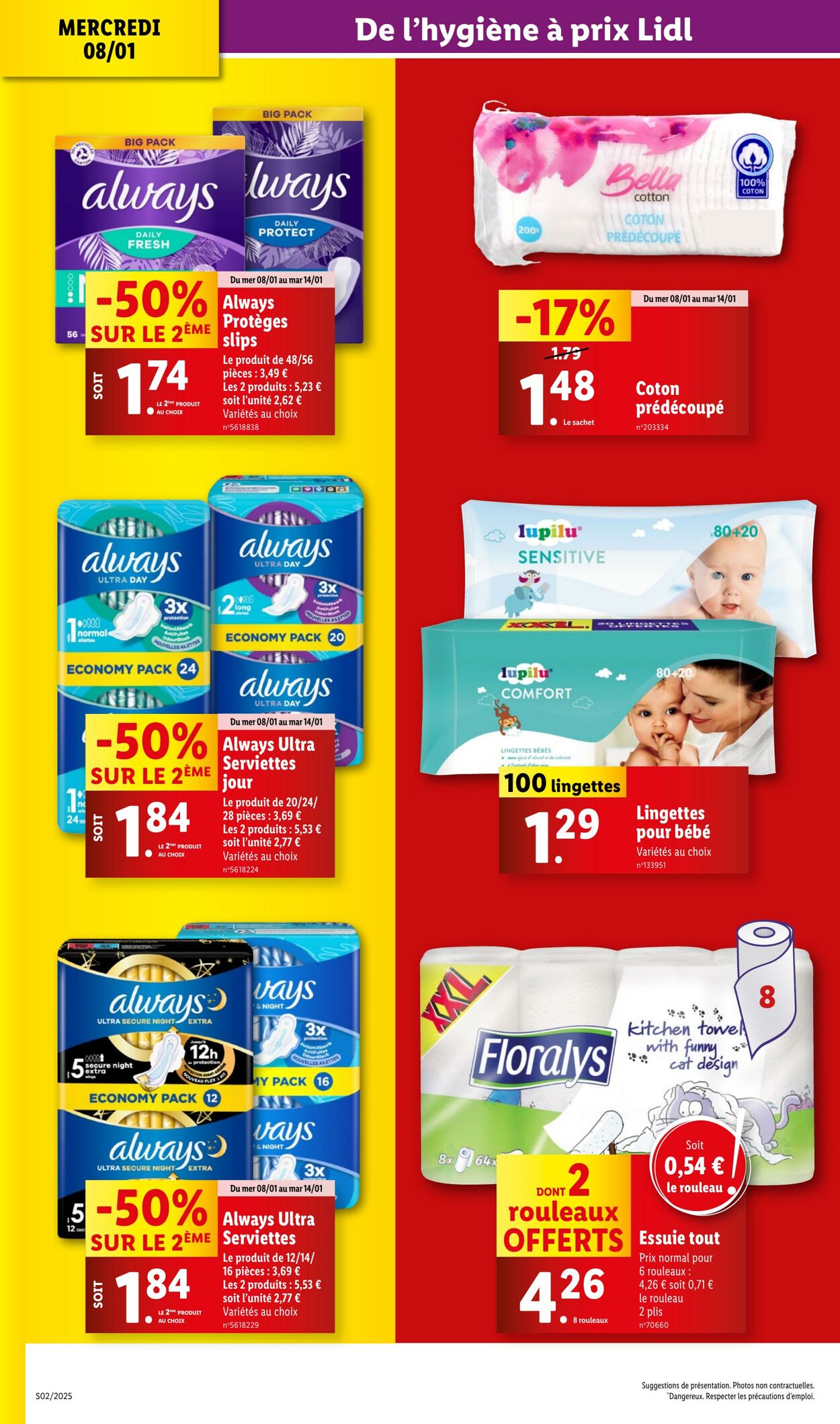 Catalogue Lidl 02.01.2025 - 19.01.2025