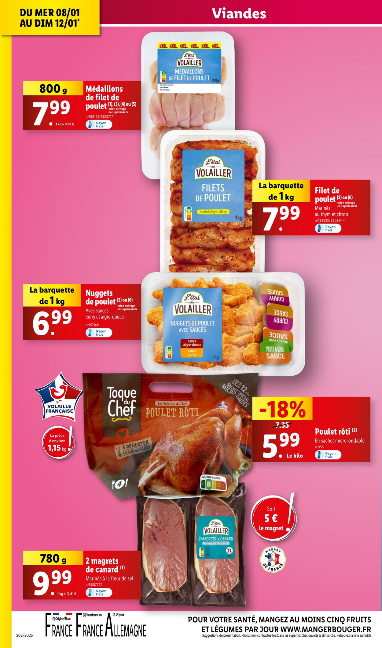 Catalogue Lidl 02.01.2025 - 19.01.2025