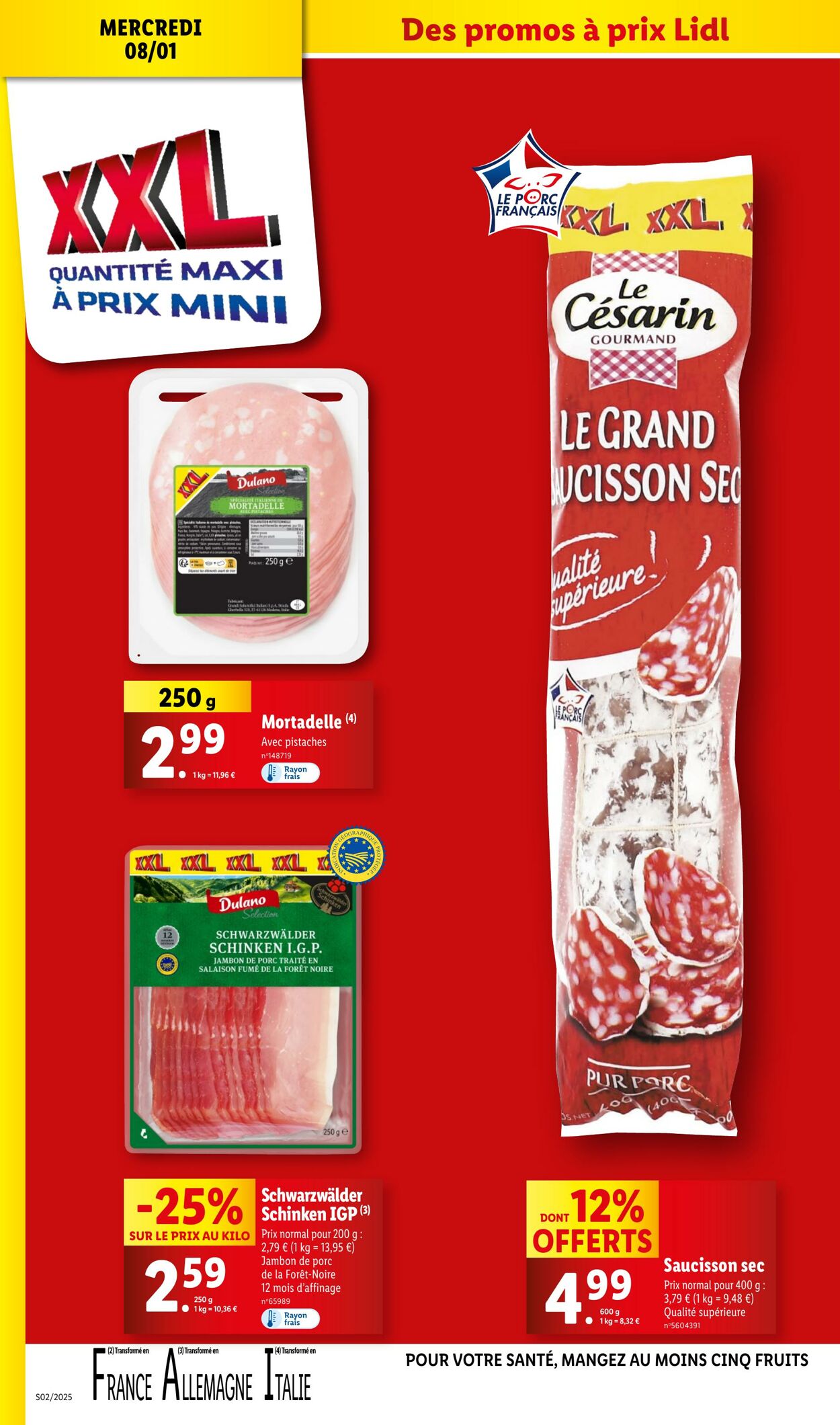 Catalogue Lidl 02.01.2025 - 19.01.2025