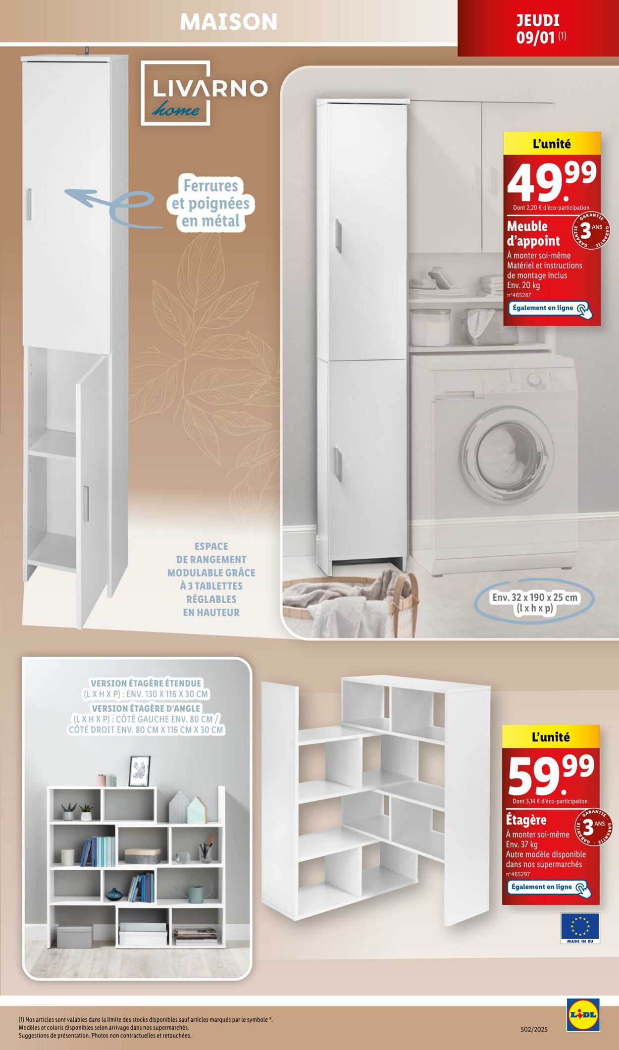 Catalogue Lidl 02.01.2025 - 19.01.2025