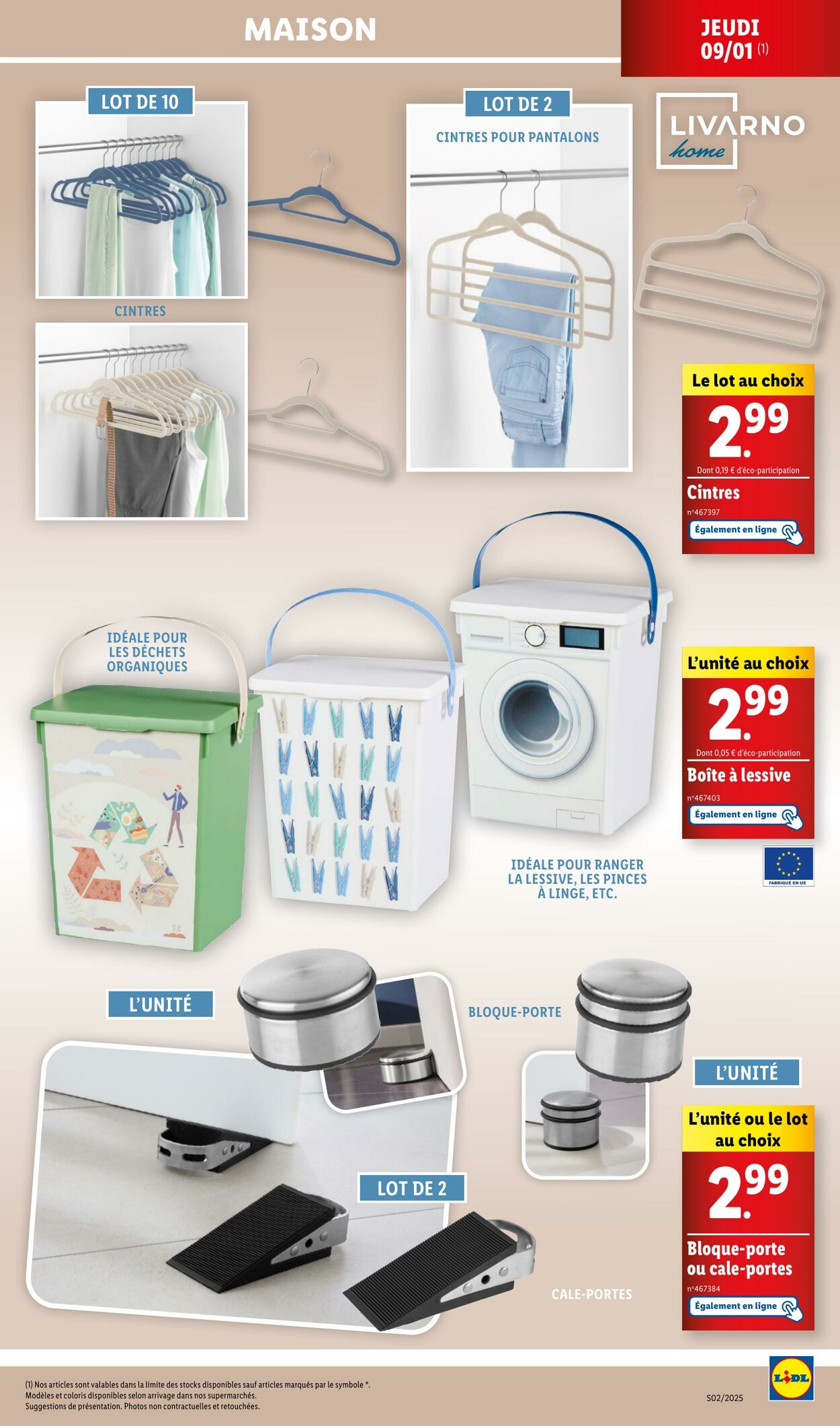 Catalogue Lidl 02.01.2025 - 19.01.2025