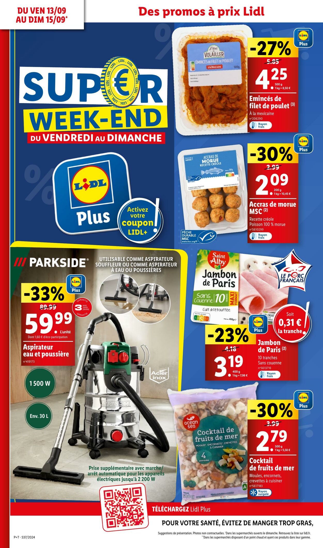 Catalogue Lidl 11.09.2024 - 18.09.2024