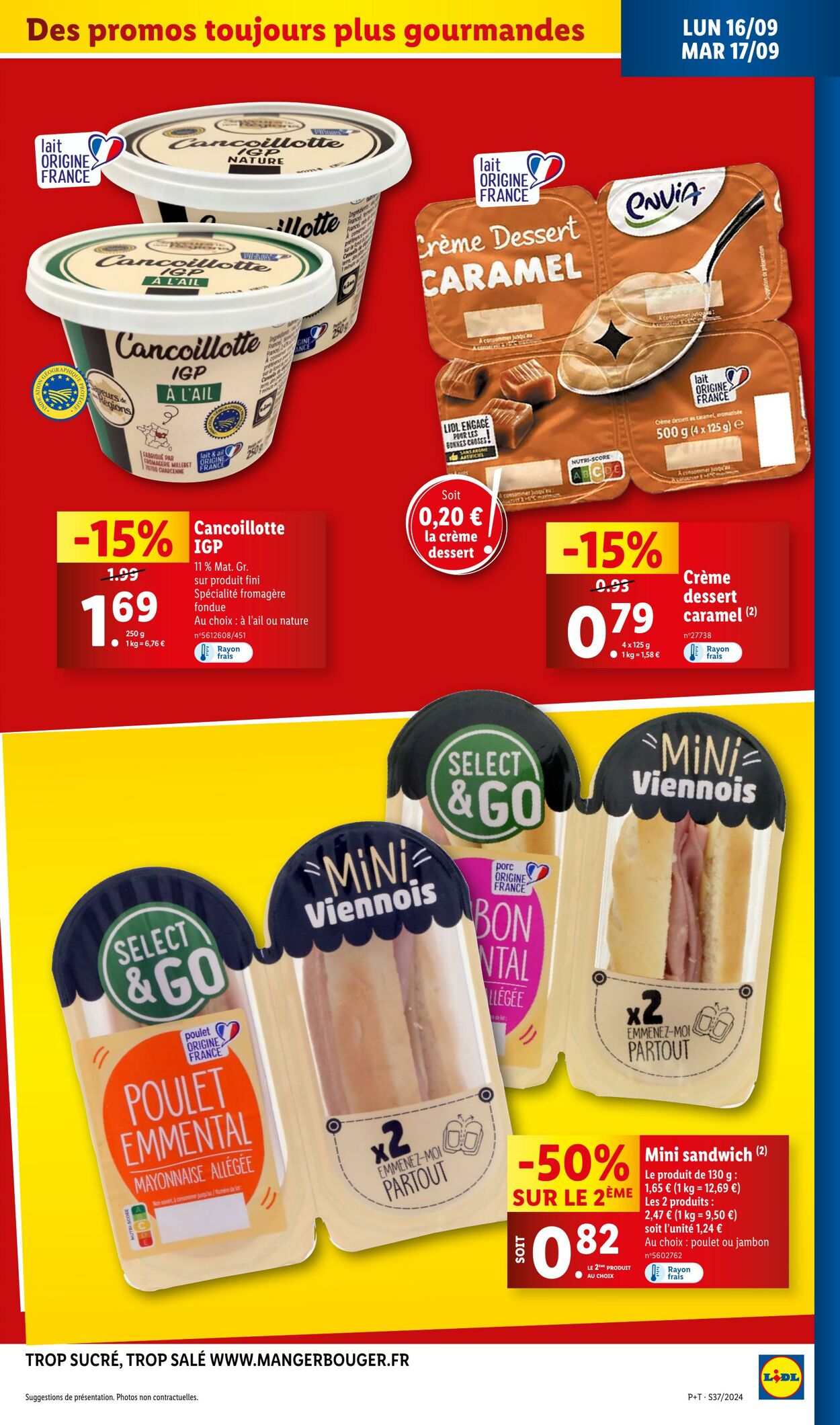 Catalogue Lidl 11.09.2024 - 18.09.2024