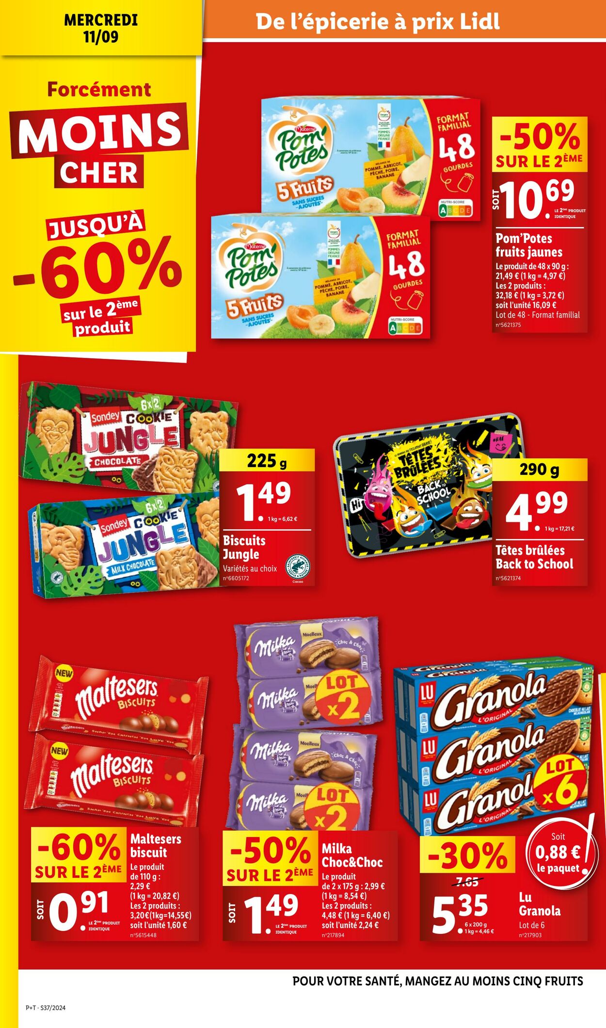 Catalogue Lidl 11.09.2024 - 18.09.2024