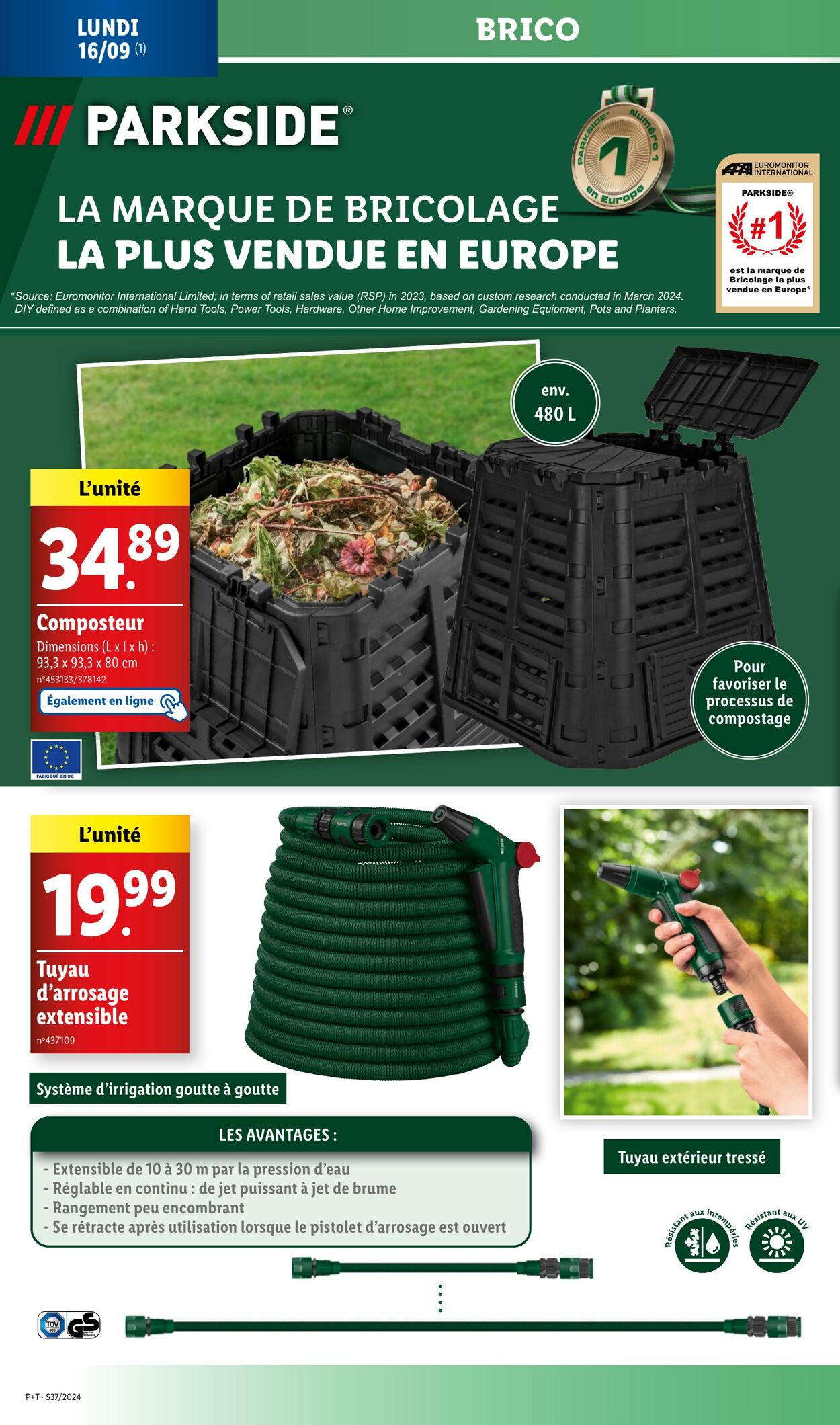 Catalogue Lidl 11.09.2024 - 18.09.2024