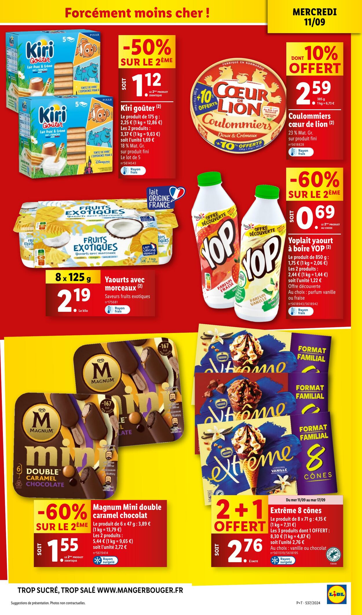 Catalogue Lidl 11.09.2024 - 18.09.2024