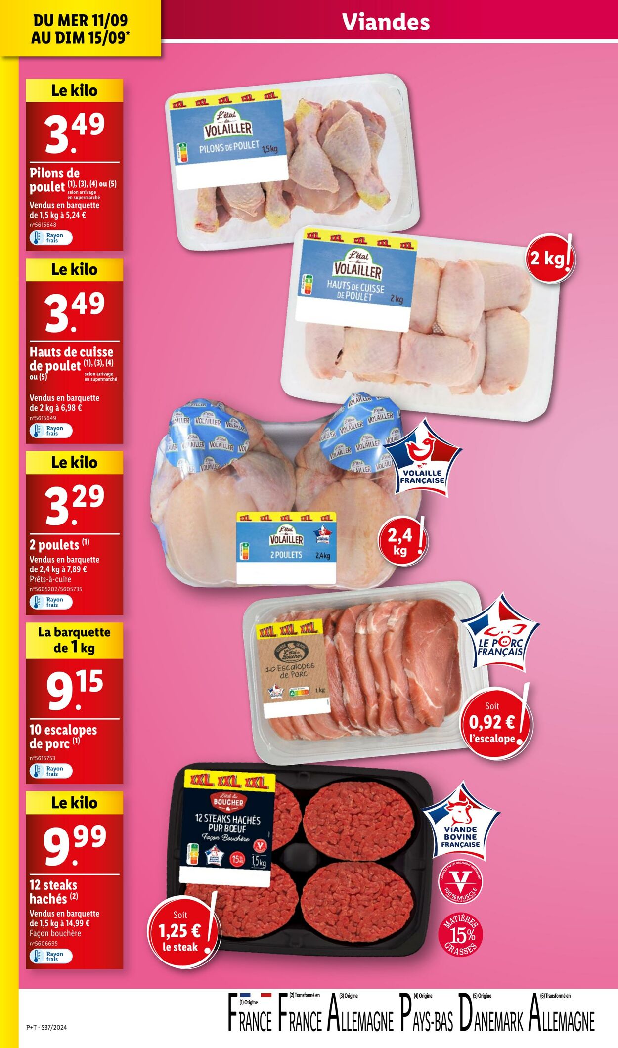 Catalogue Lidl 11.09.2024 - 18.09.2024