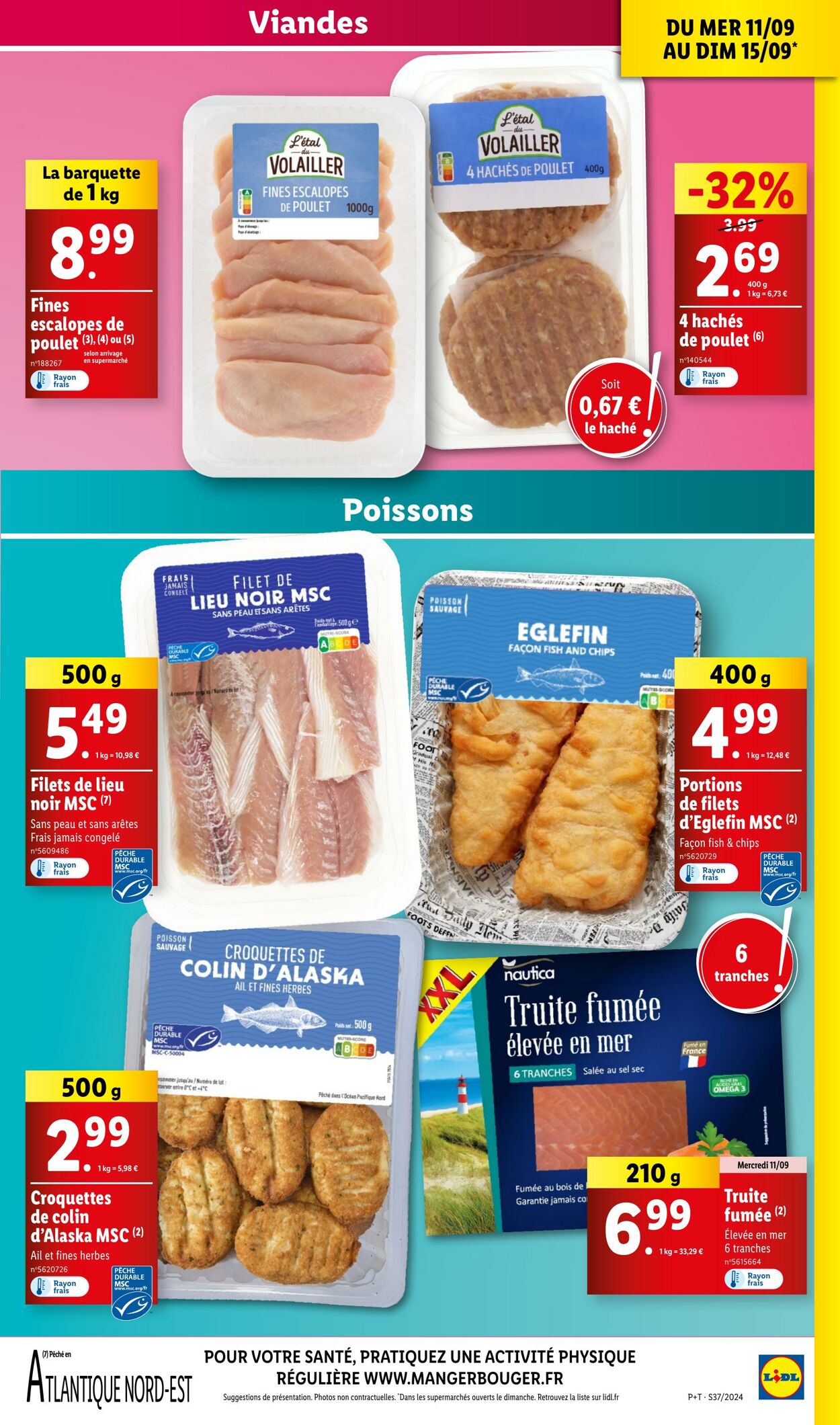 Catalogue Lidl 11.09.2024 - 18.09.2024