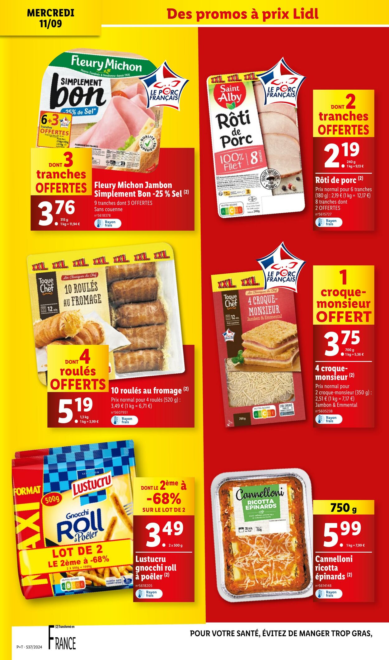 Catalogue Lidl 11.09.2024 - 18.09.2024