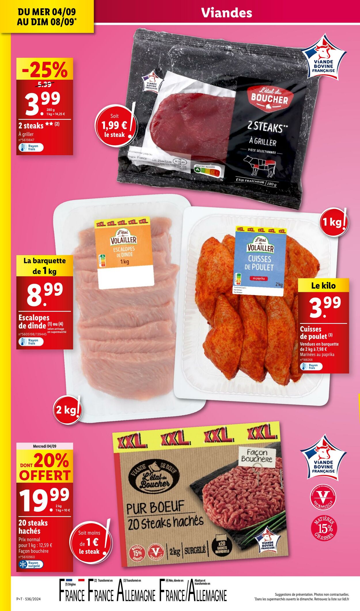 Catalogue Lidl 03.09.2024 - 11.09.2024