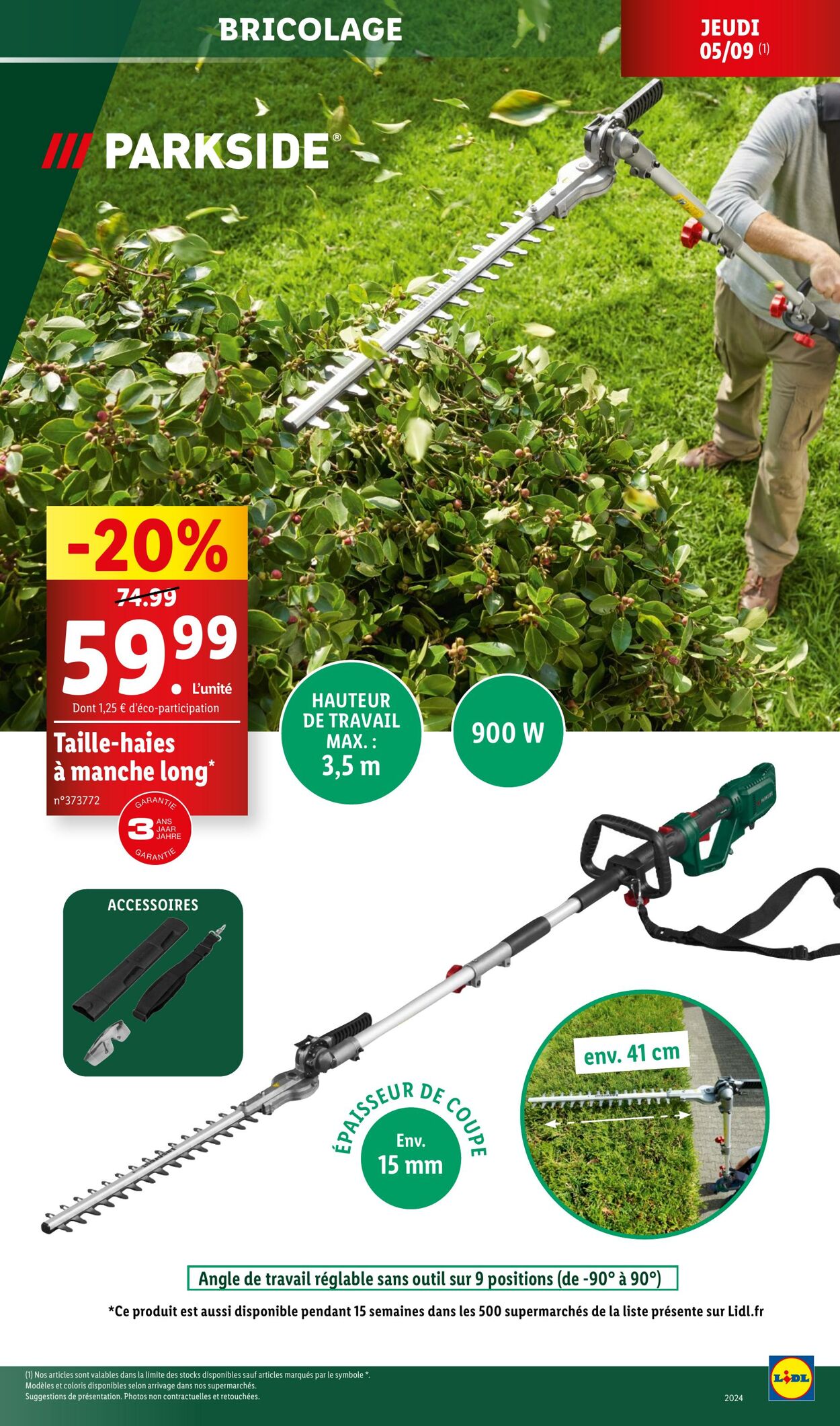 Catalogue Lidl 03.09.2024 - 11.09.2024