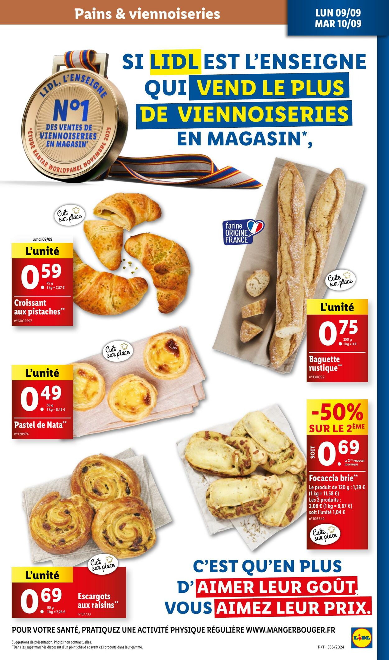 Catalogue Lidl 03.09.2024 - 11.09.2024