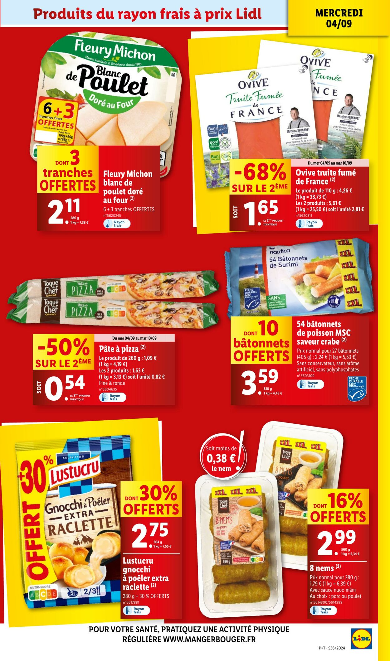 Catalogue Lidl 03.09.2024 - 11.09.2024