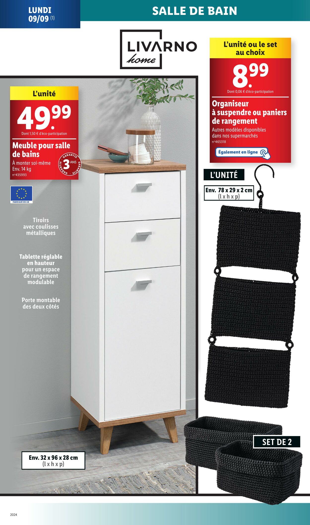 Catalogue Lidl 03.09.2024 - 11.09.2024