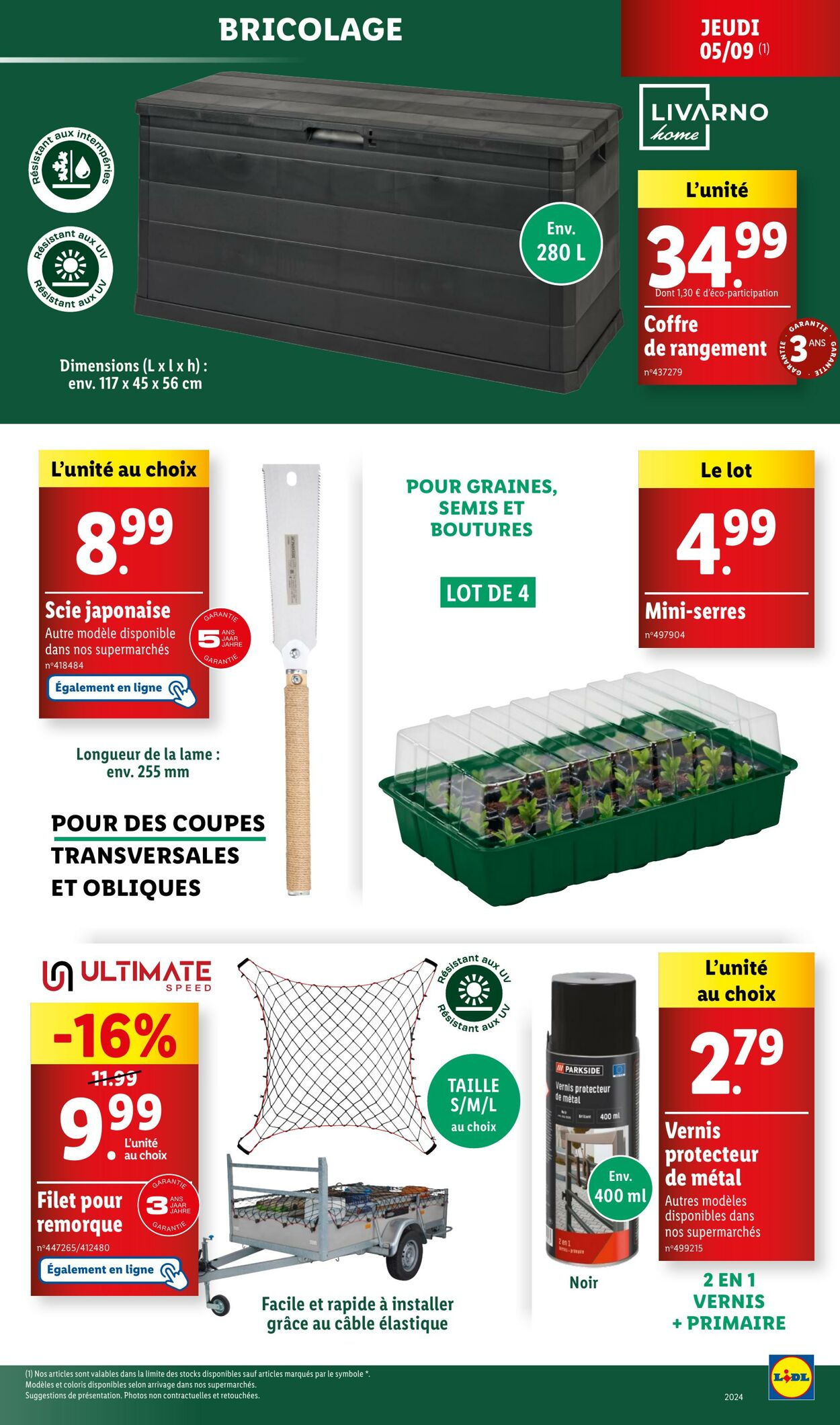 Catalogue Lidl 03.09.2024 - 11.09.2024