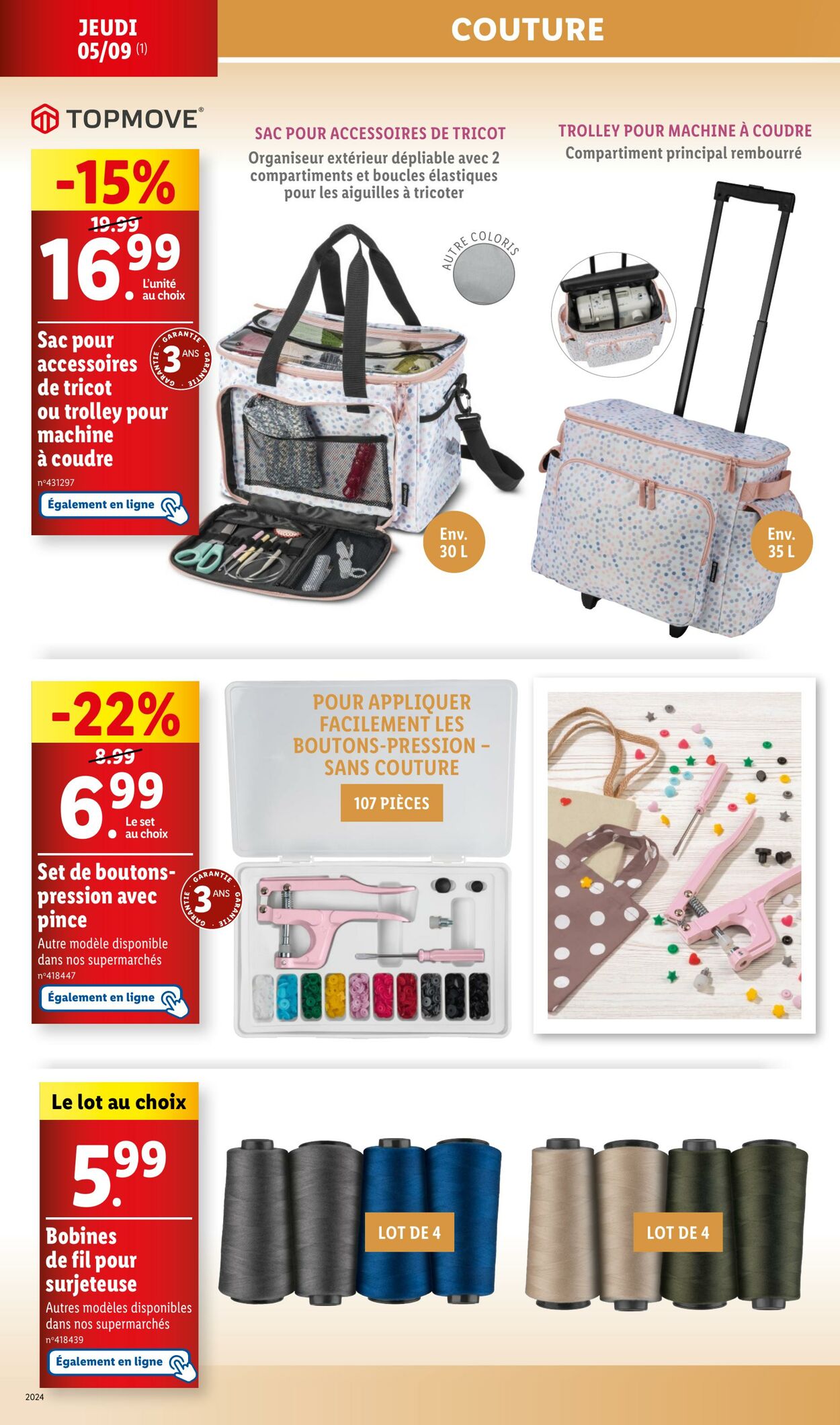 Catalogue Lidl 03.09.2024 - 11.09.2024