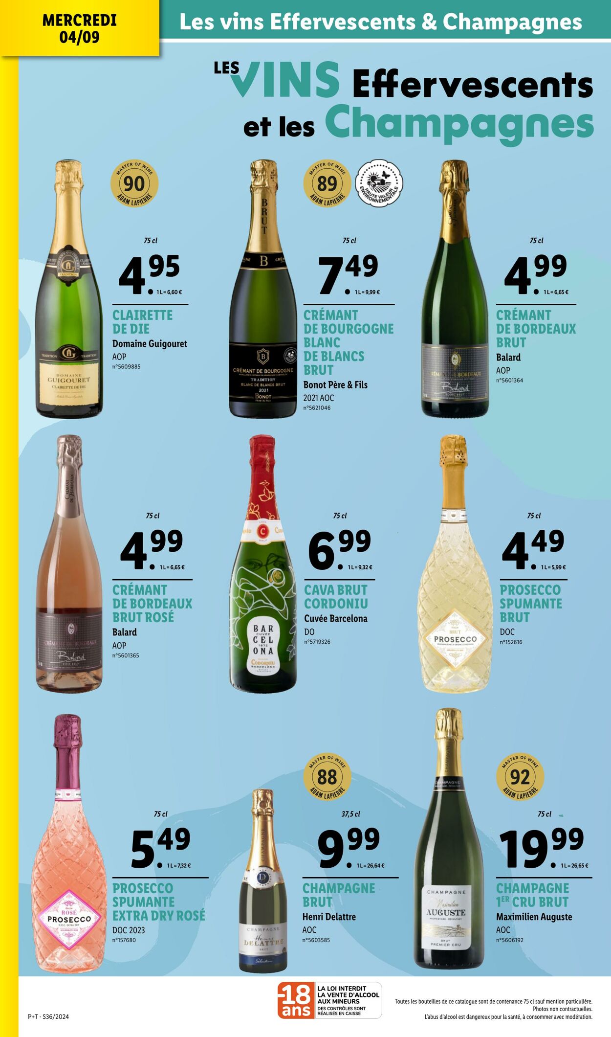 Catalogue Lidl 03.09.2024 - 11.09.2024