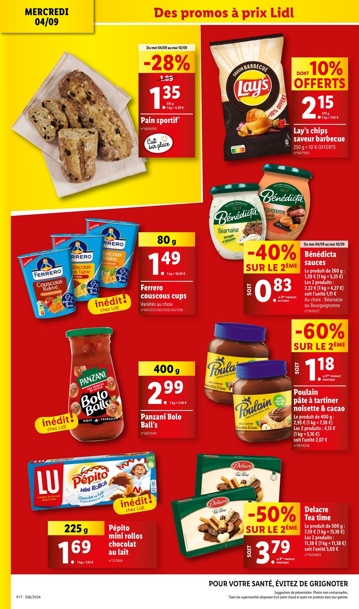 Catalogue Lidl 03.09.2024 - 11.09.2024