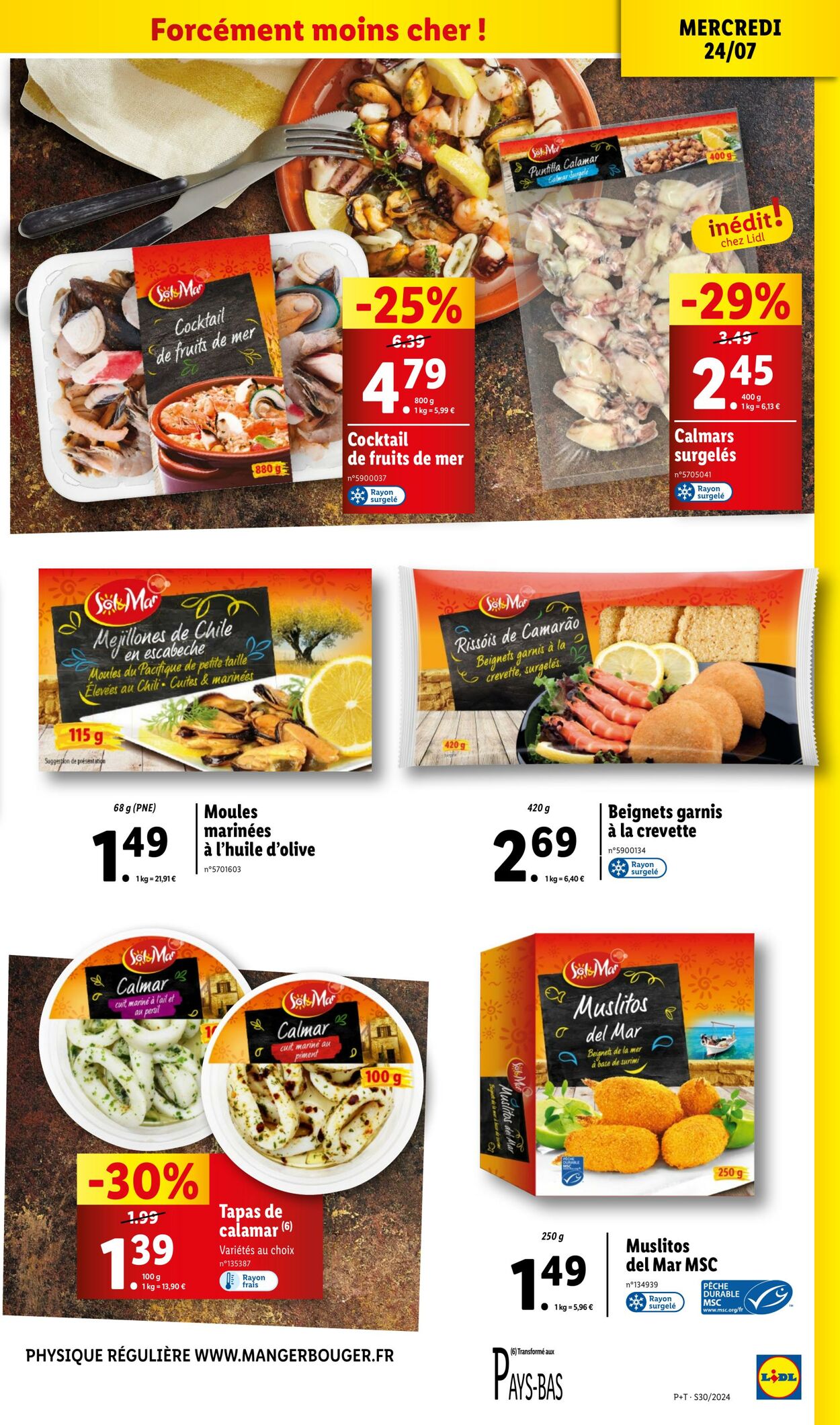 Catalogue Lidl 24.07.2024 - 31.07.2024