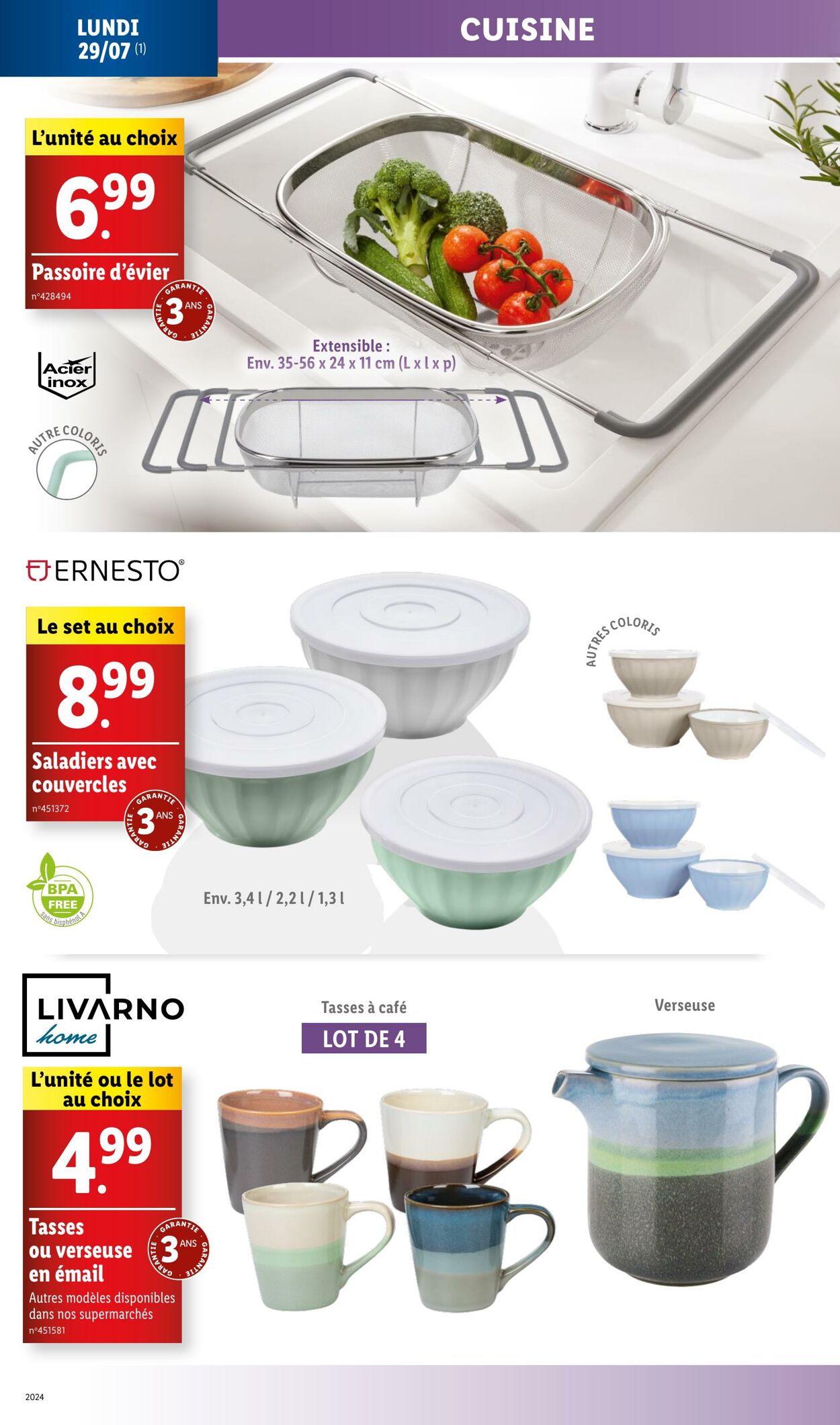 Catalogue Lidl 24.07.2024 - 31.07.2024