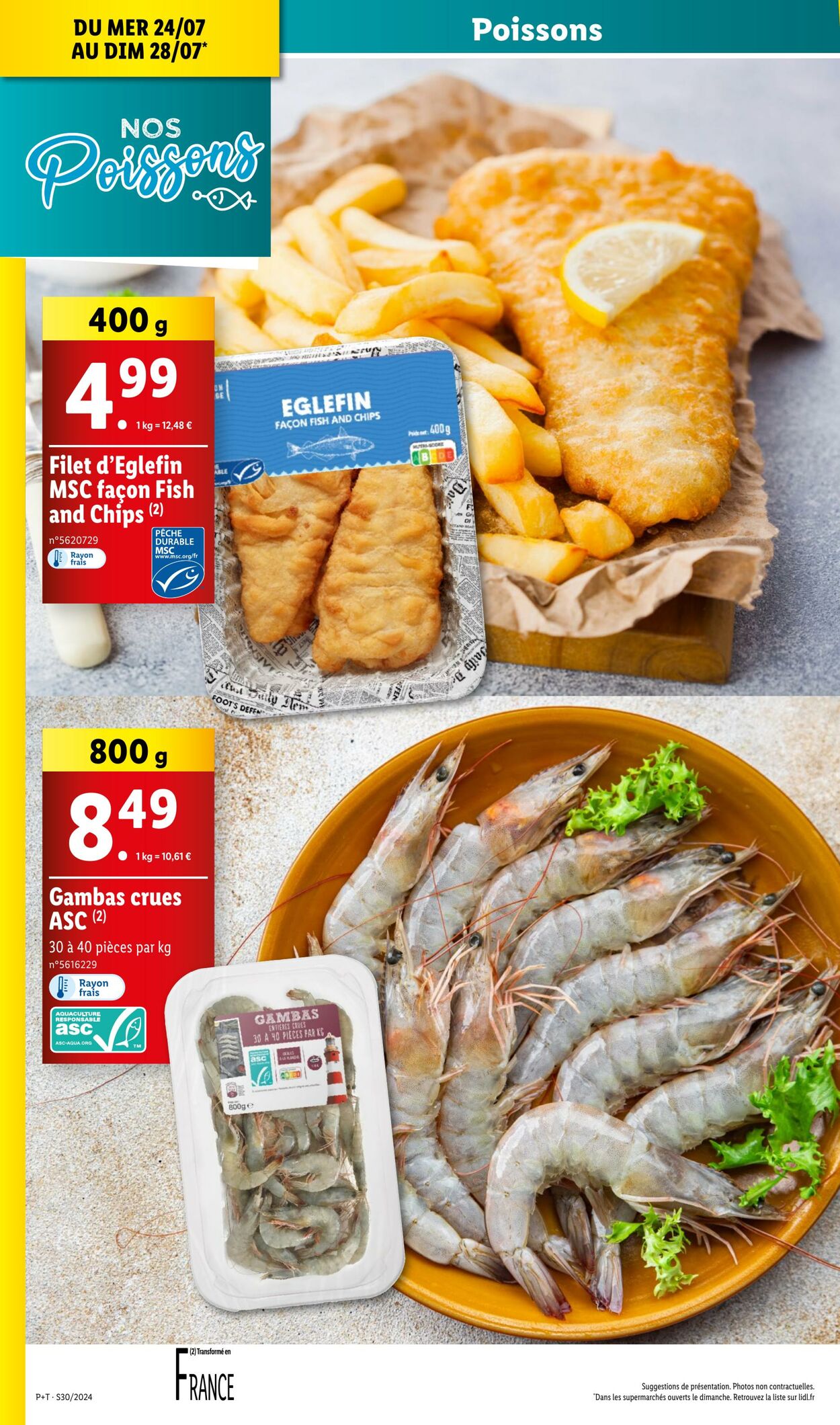 Catalogue Lidl 24.07.2024 - 31.07.2024