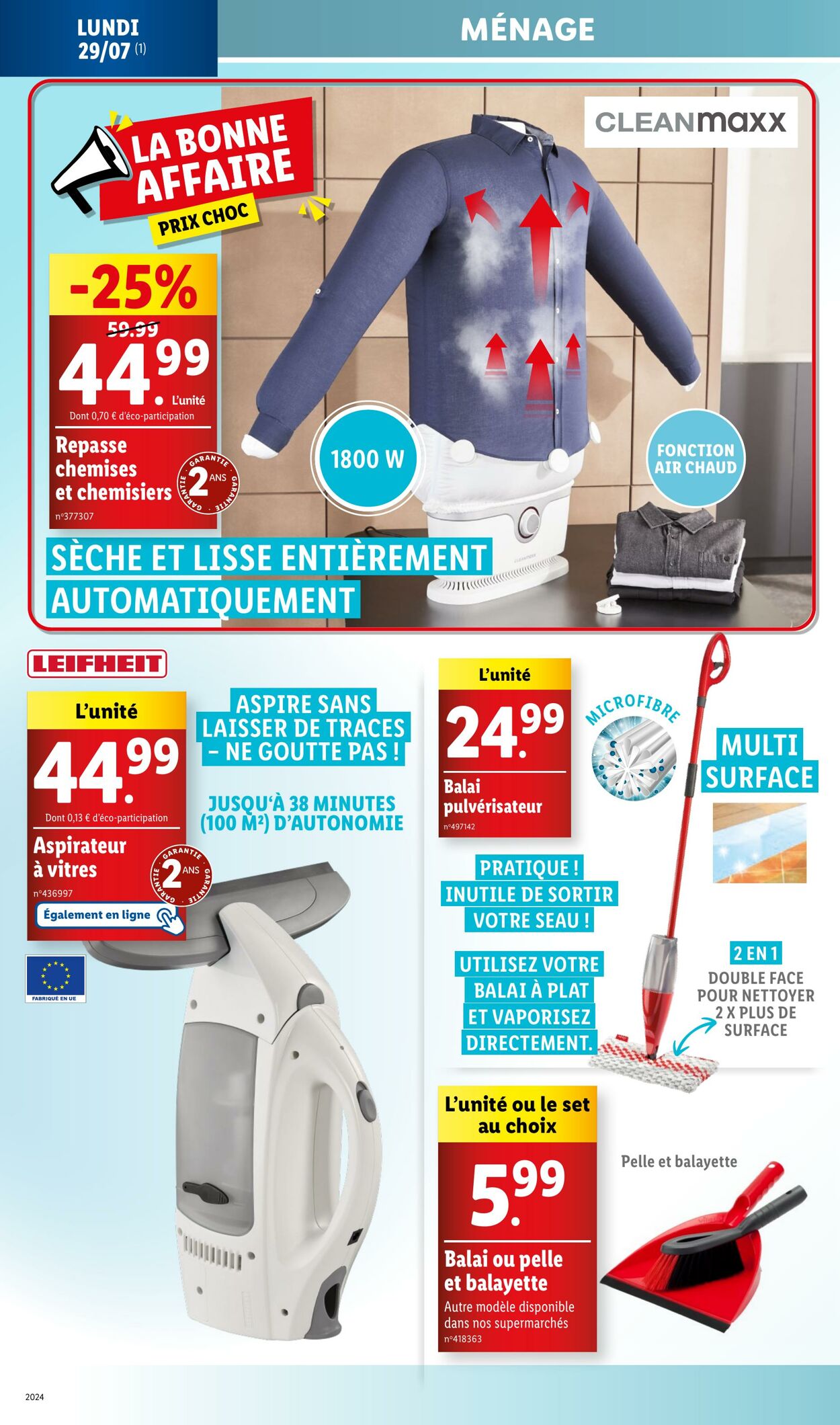 Catalogue Lidl 24.07.2024 - 31.07.2024