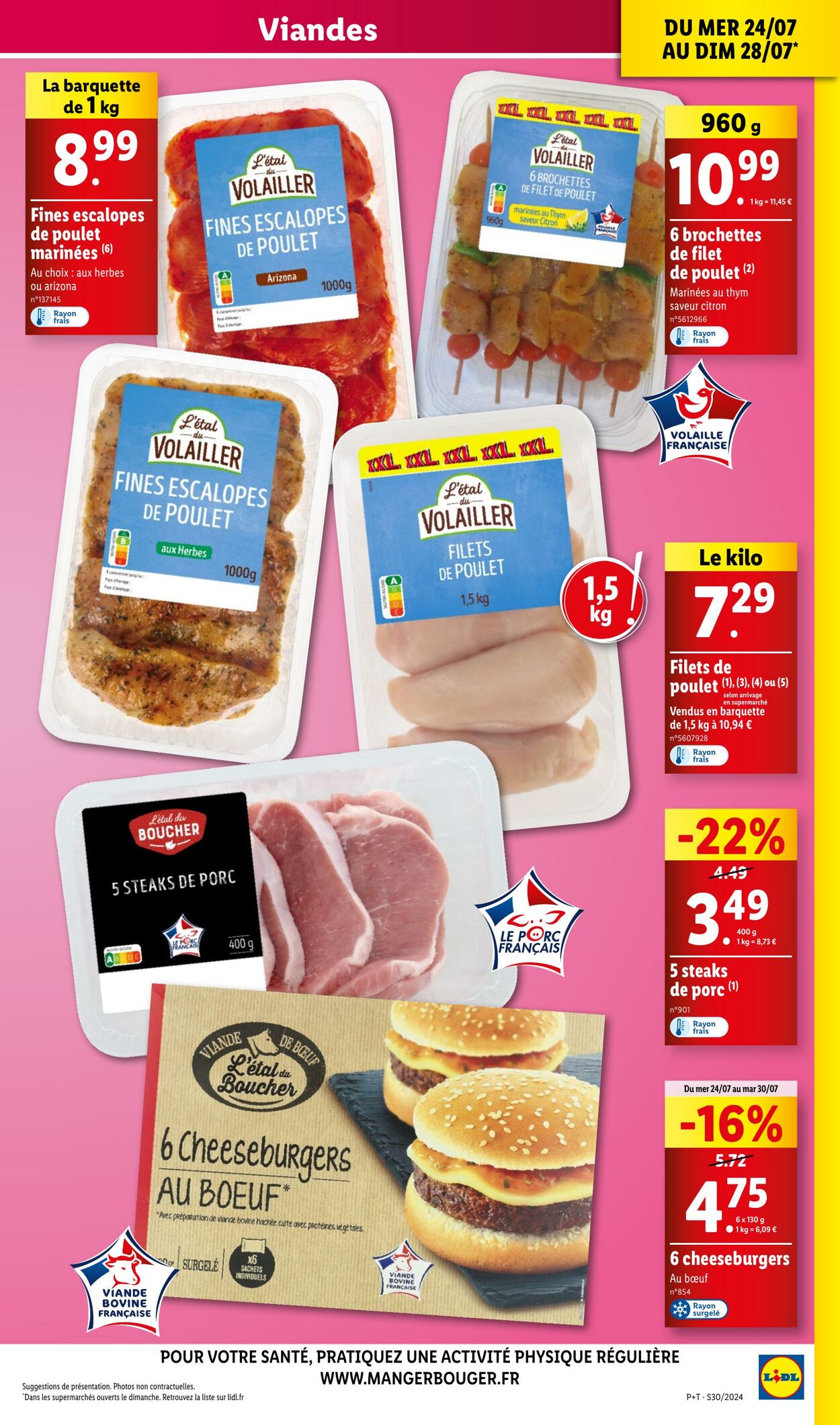 Catalogue Lidl 24.07.2024 - 31.07.2024