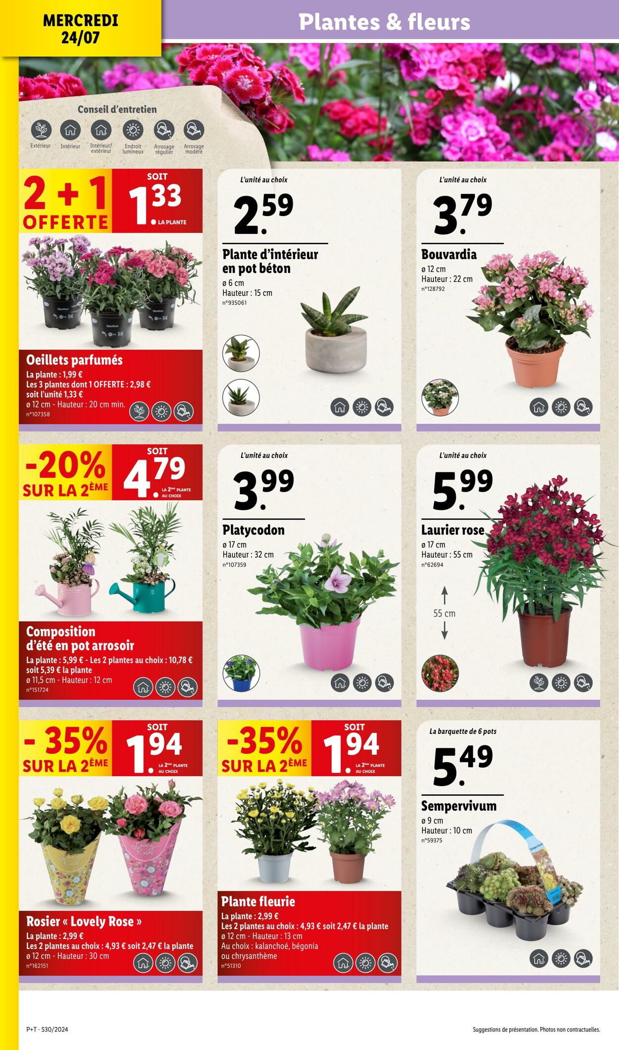 Catalogue Lidl 24.07.2024 - 31.07.2024