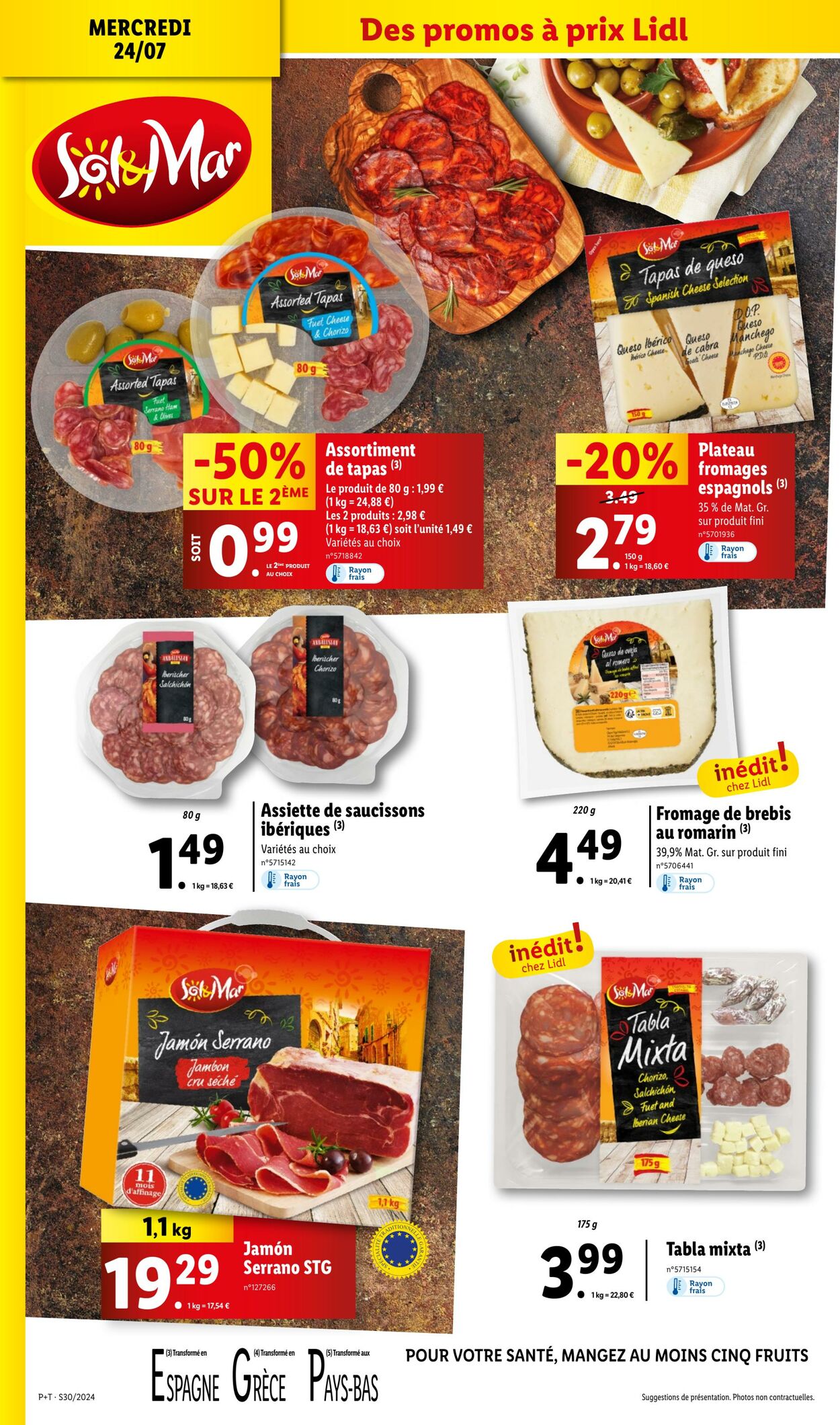 Catalogue Lidl 24.07.2024 - 31.07.2024