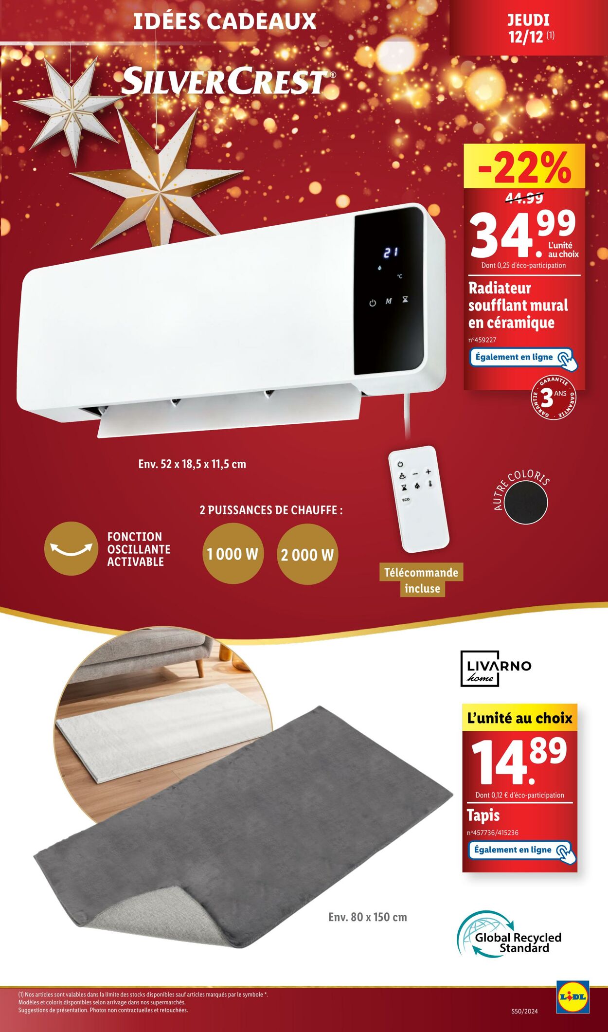 Catalogue Lidl 12.12.2024 - 16.12.2024