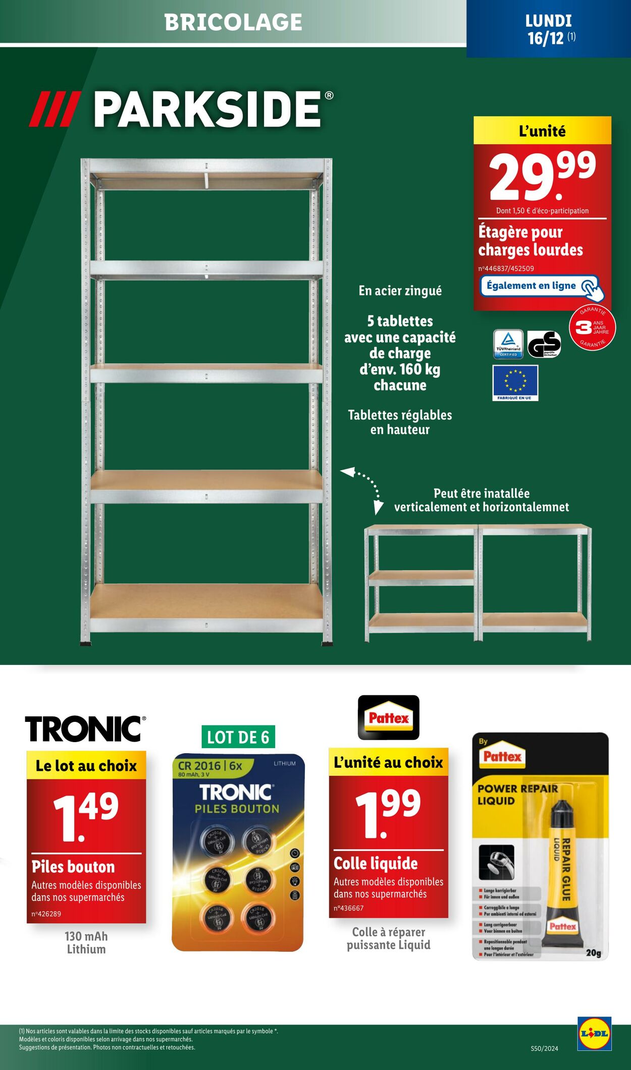 Catalogue Lidl 12.12.2024 - 16.12.2024