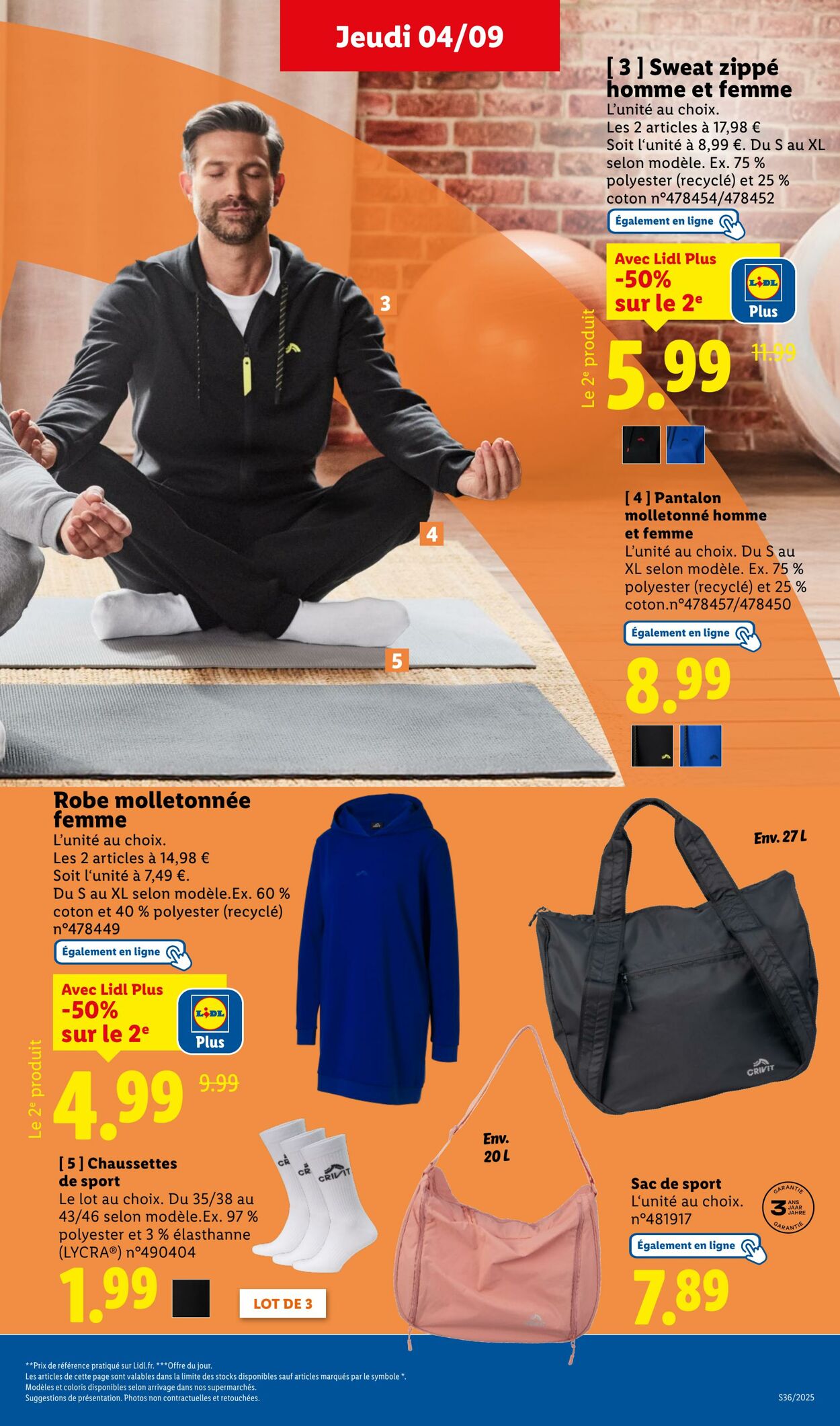 Catalogue Lidl 04.09.2025 - 08.09.2025